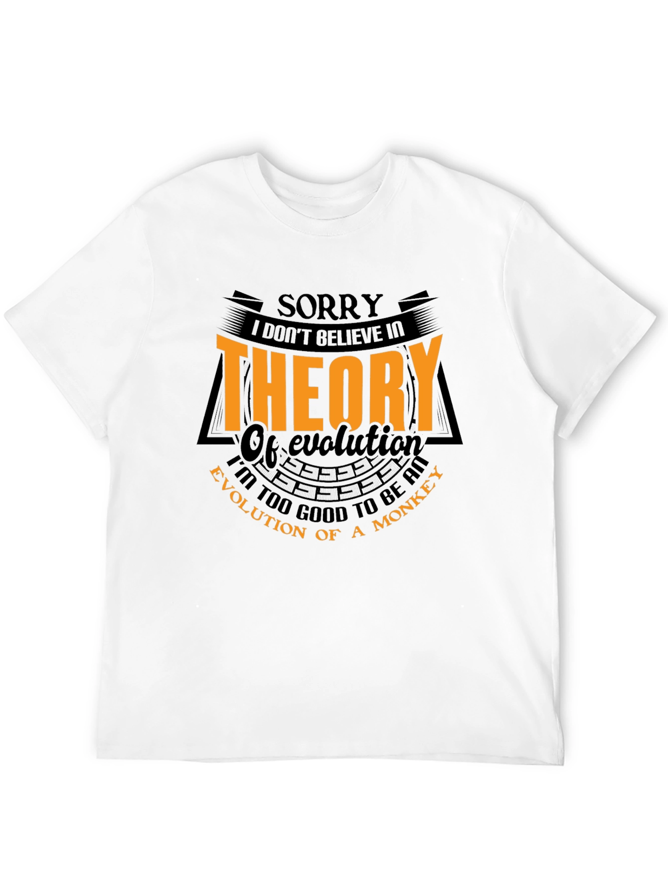 Funny Evolution Theory Graphic Tee