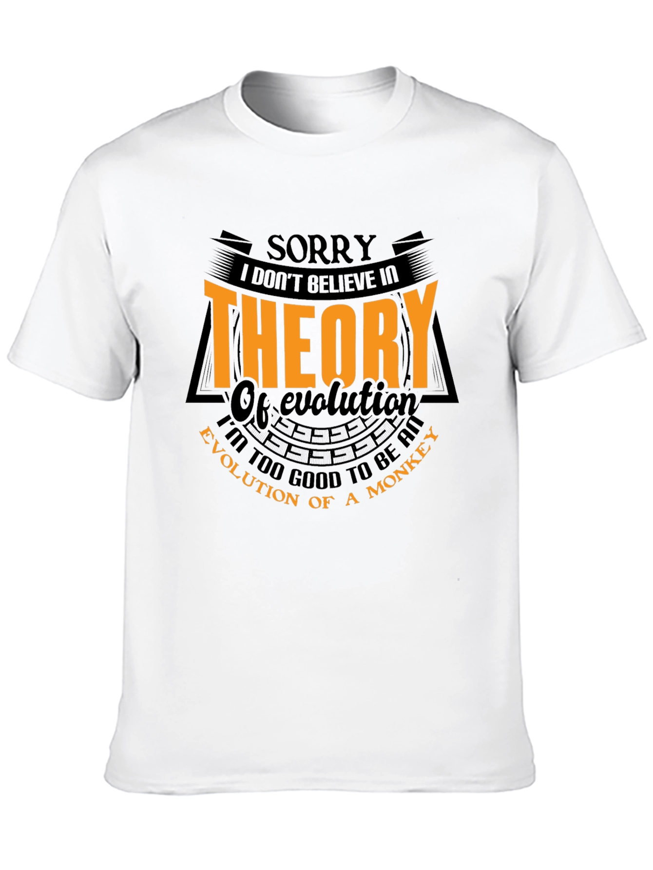 Funny Evolution Theory Graphic Tee
