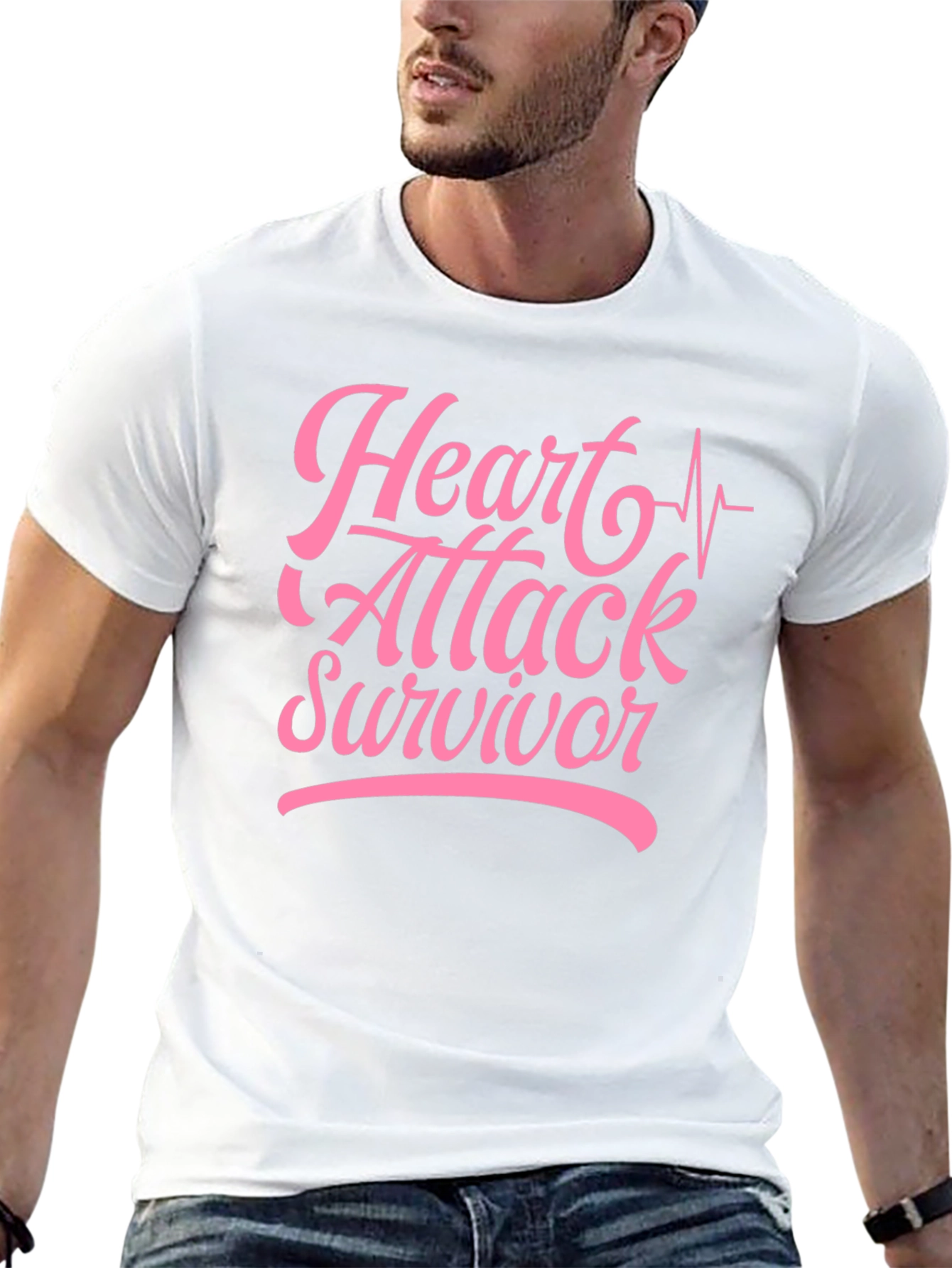 Heart Attack Survivor Graphic Tee
