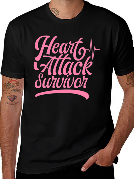 Heart Attack Survivor Graphic Tee