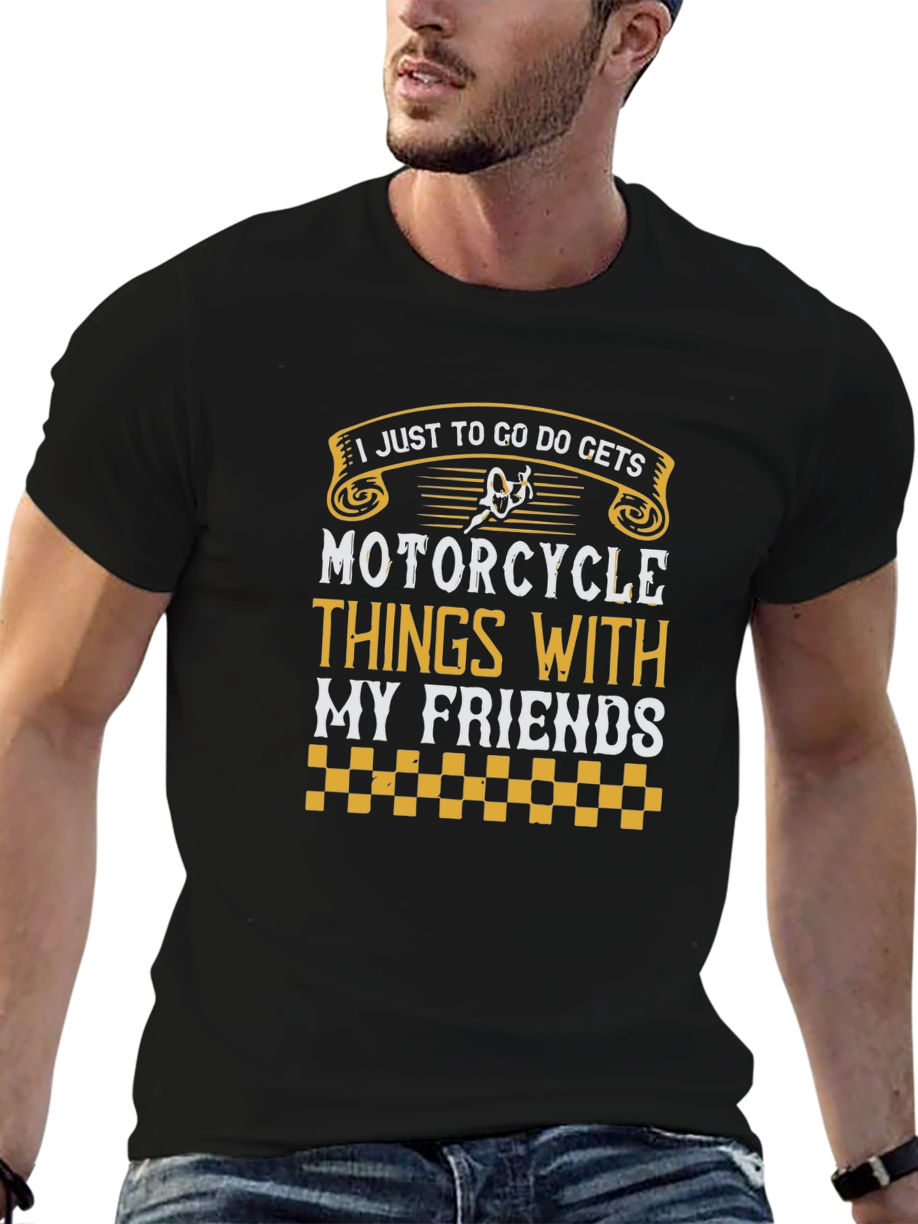 Motorcycle Things With My Friends Graphic Tee
