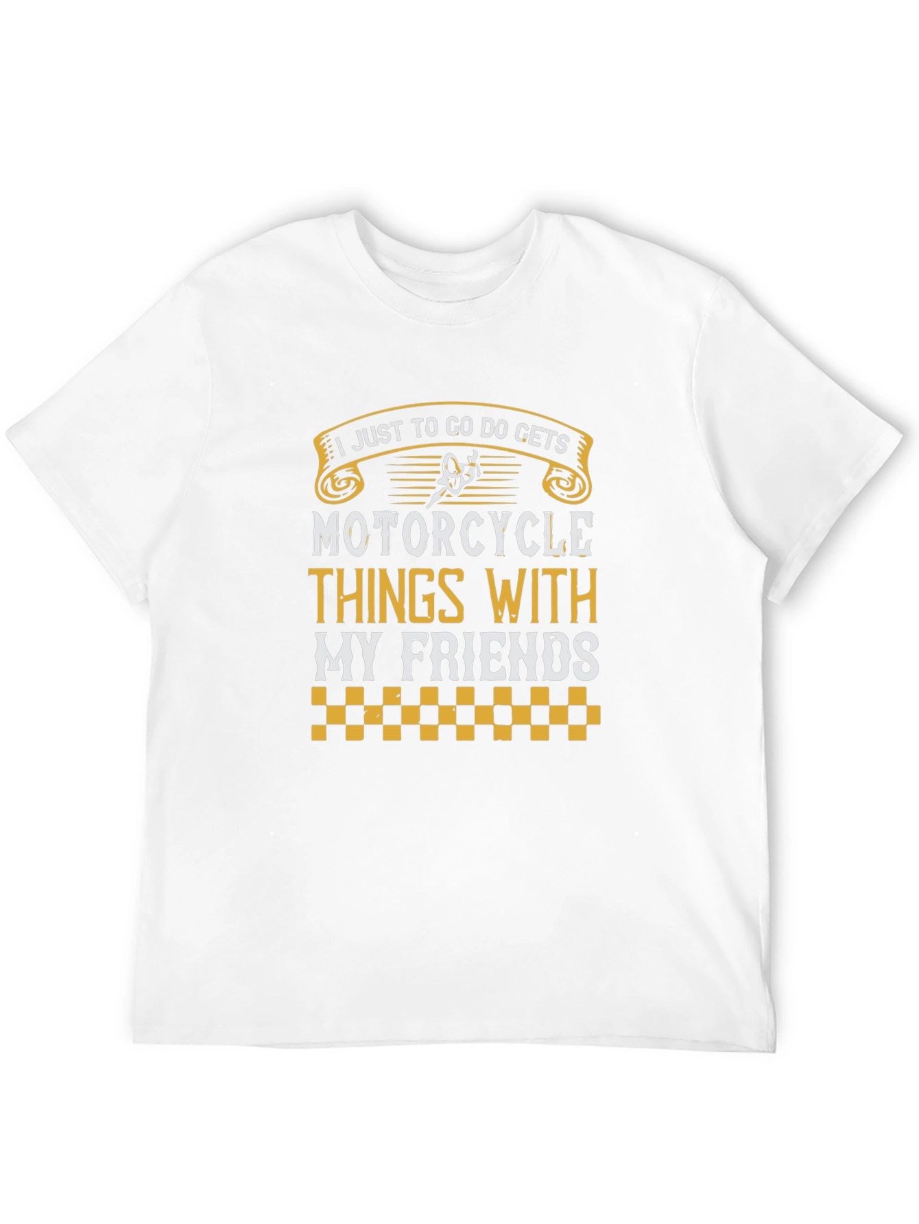 Motorcycle Things With My Friends Graphic Tee