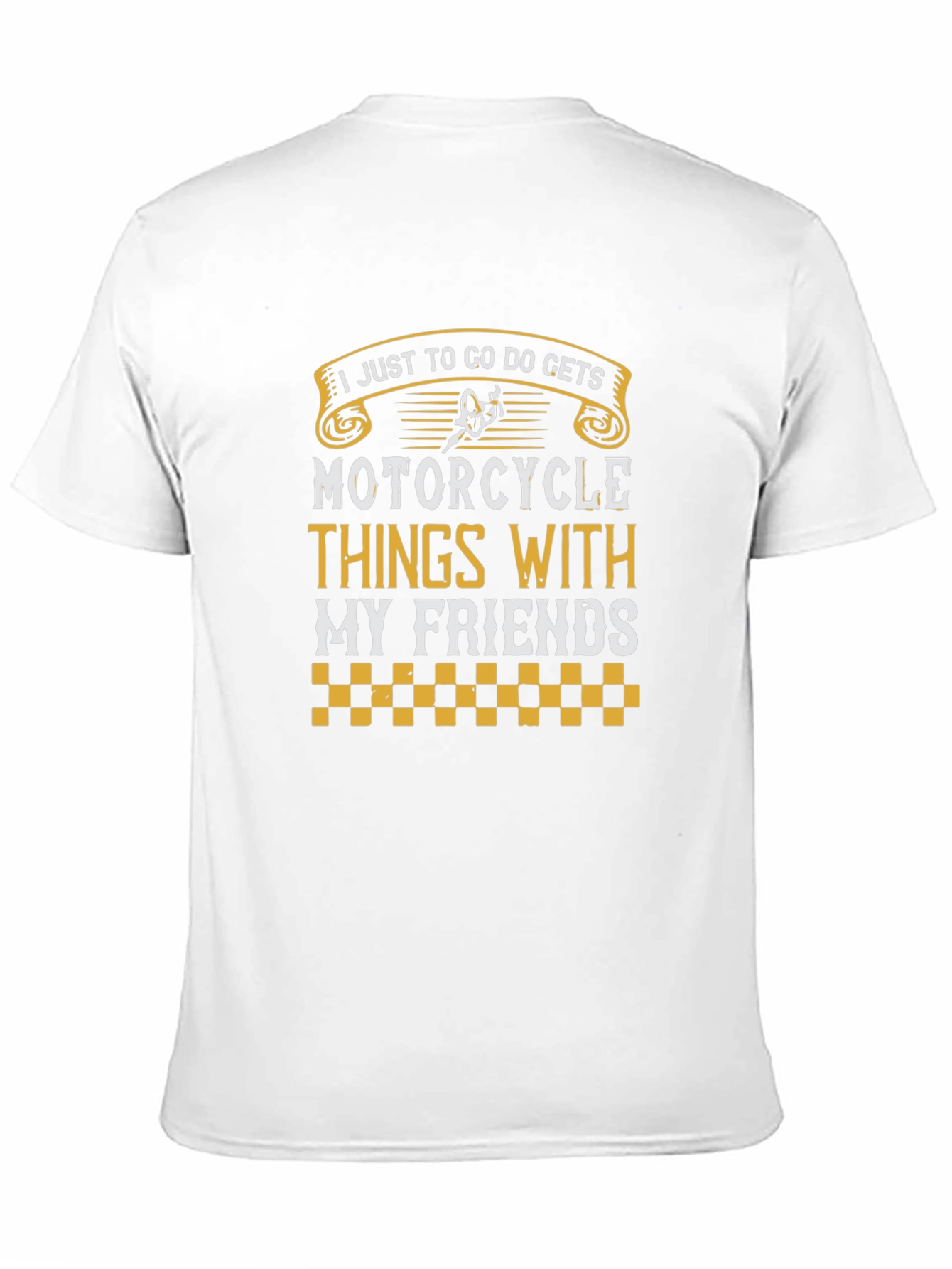 Motorcycle Things With My Friends Graphic Tee