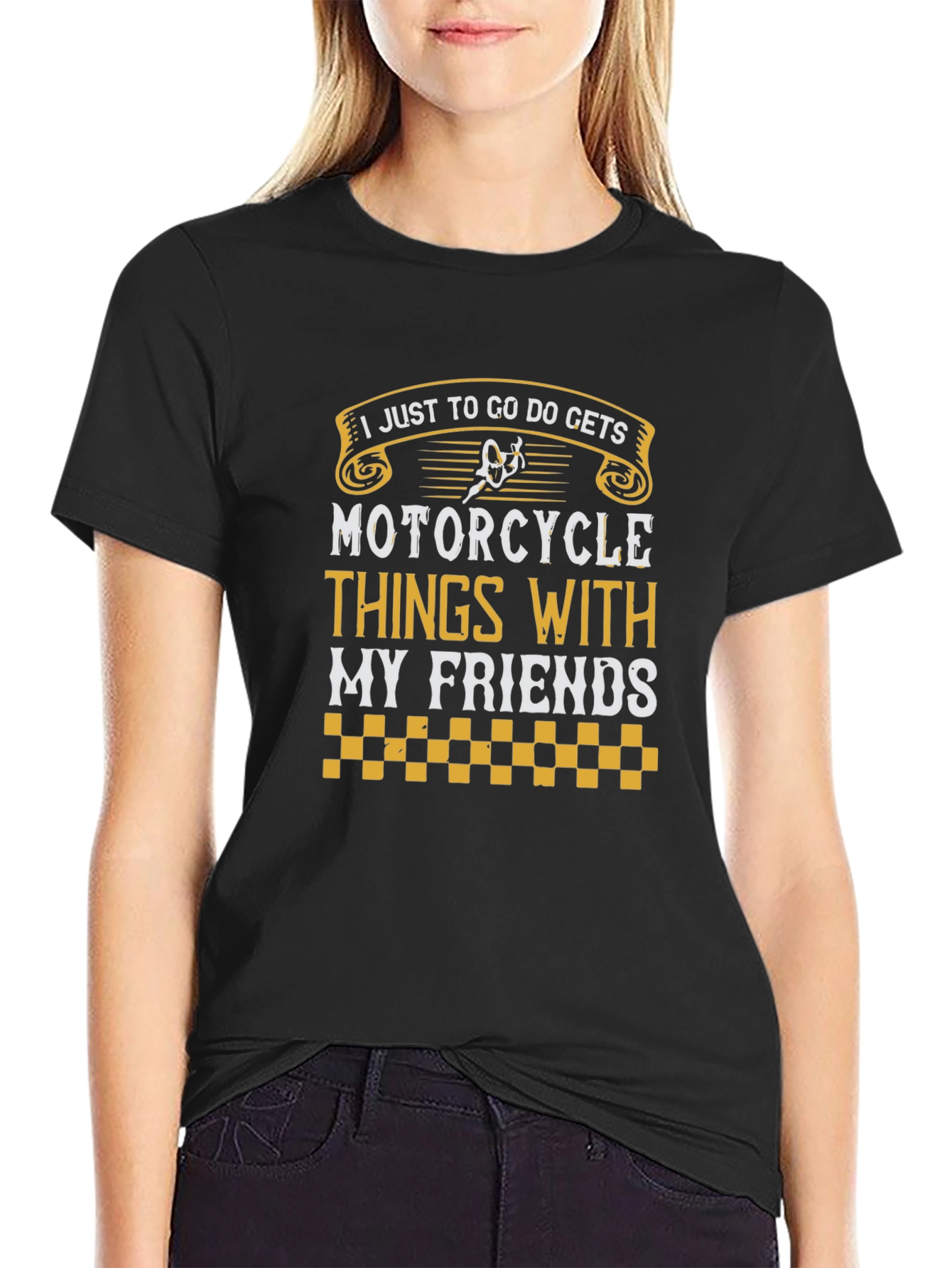 Motorcycle Things With My Friends Graphic Tee