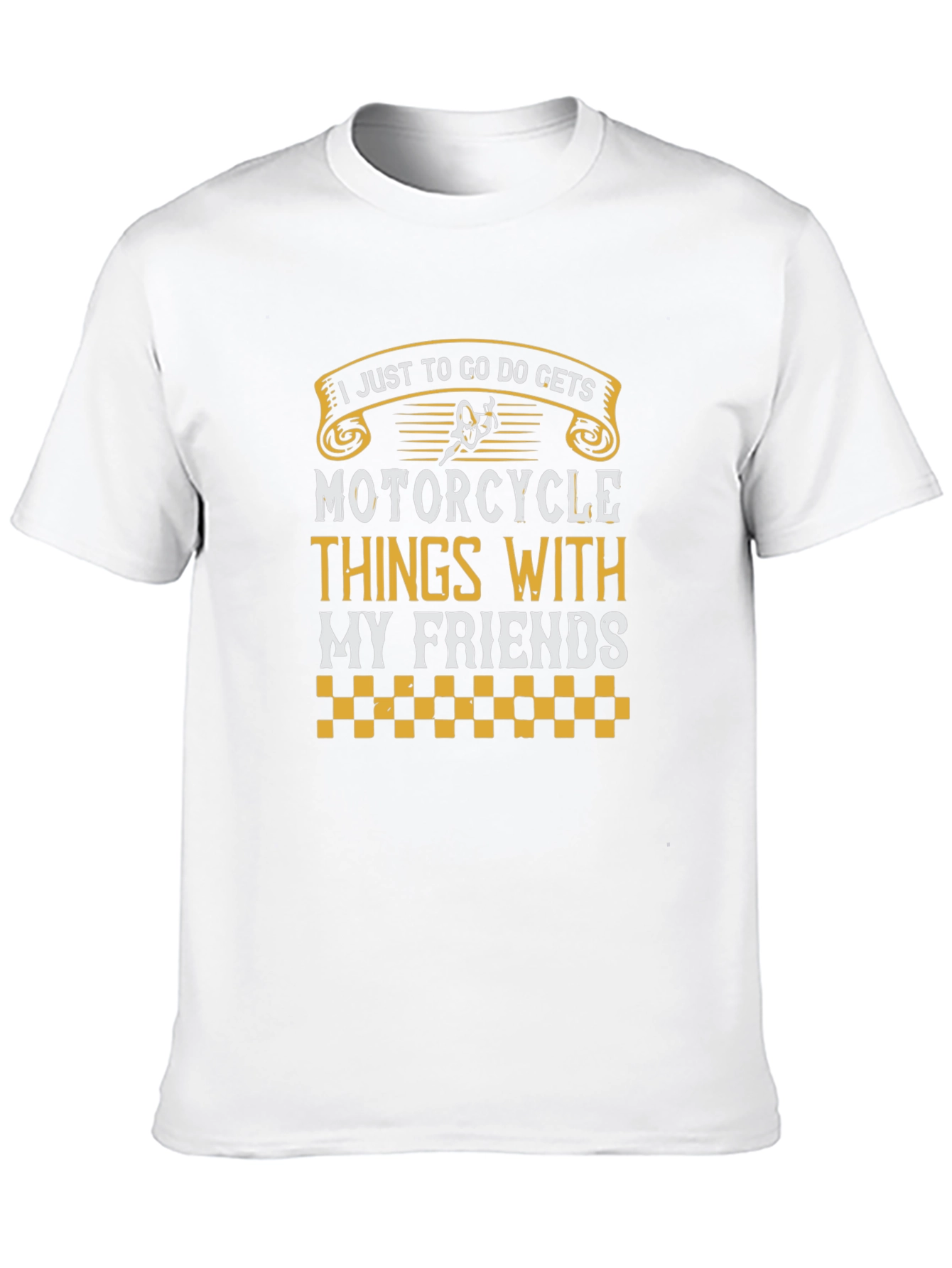 Motorcycle Things With My Friends Graphic Tee