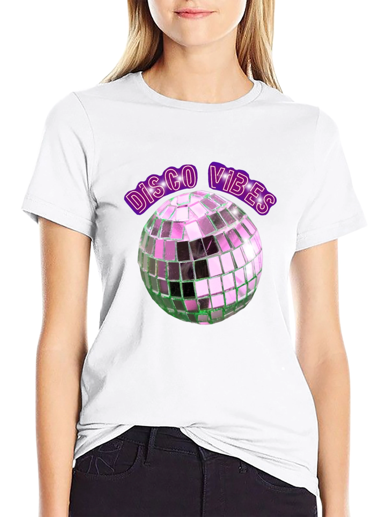 Disco Vibes Graphic T-Shirt