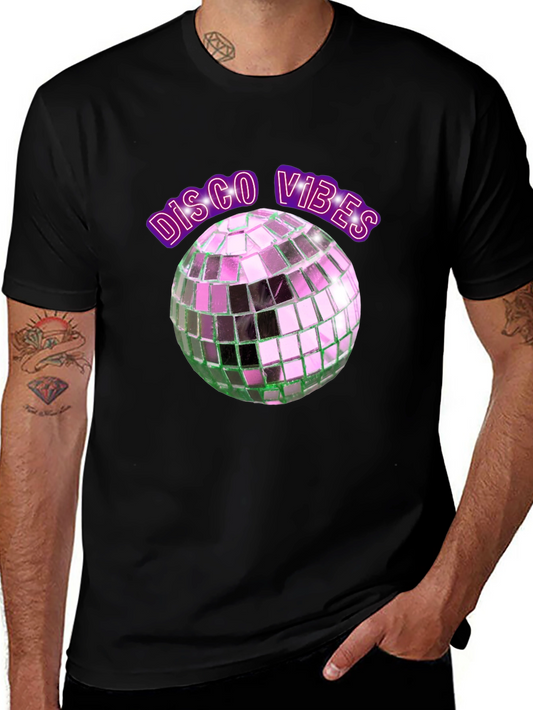 Disco Vibes Graphic T-Shirt