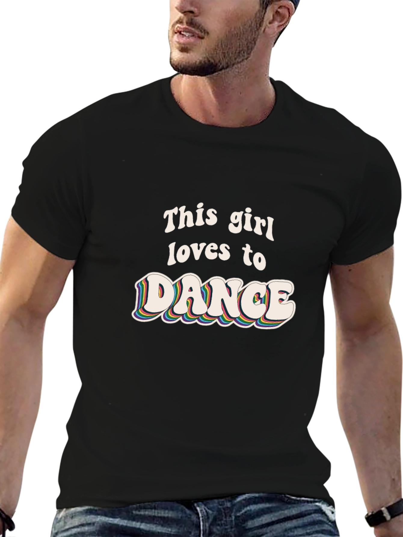 This Girl Loves to Dance Graphic Tee
