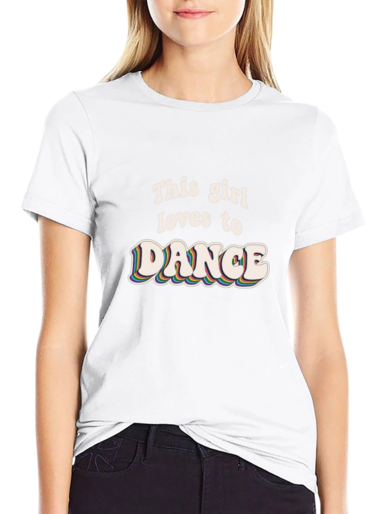 This Girl Loves to Dance Graphic Tee