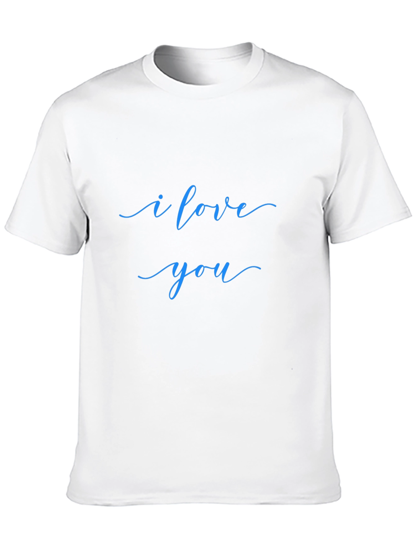 I Love You Black T-Shirt