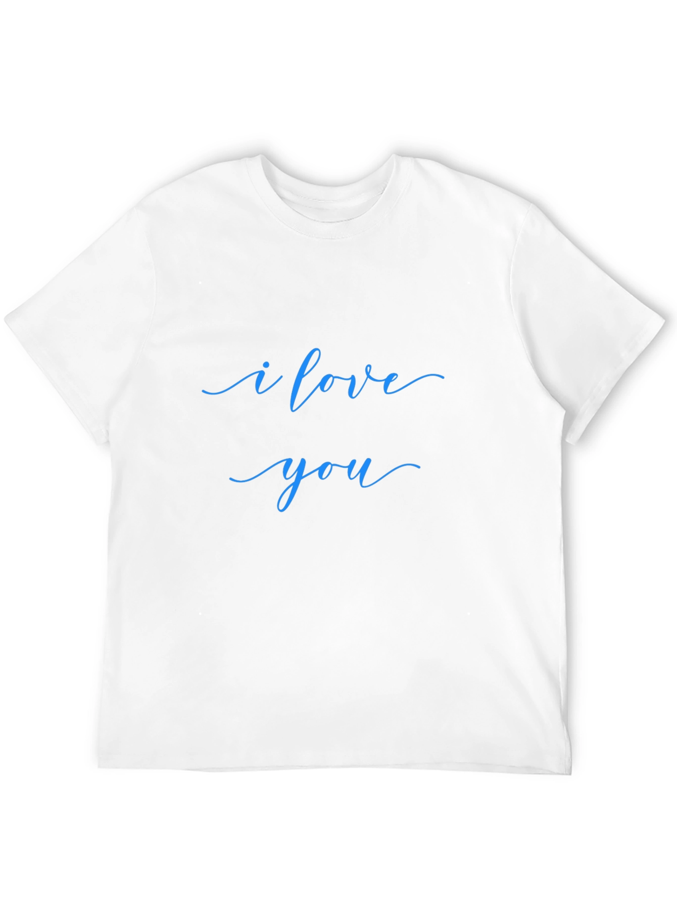 I Love You Black T-Shirt