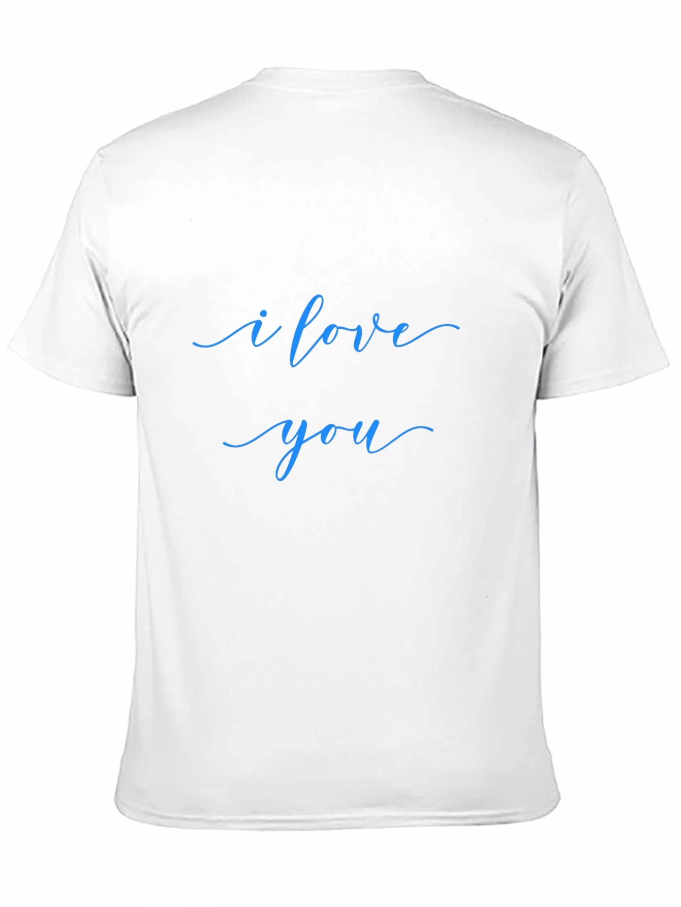 I Love You Black T-Shirt