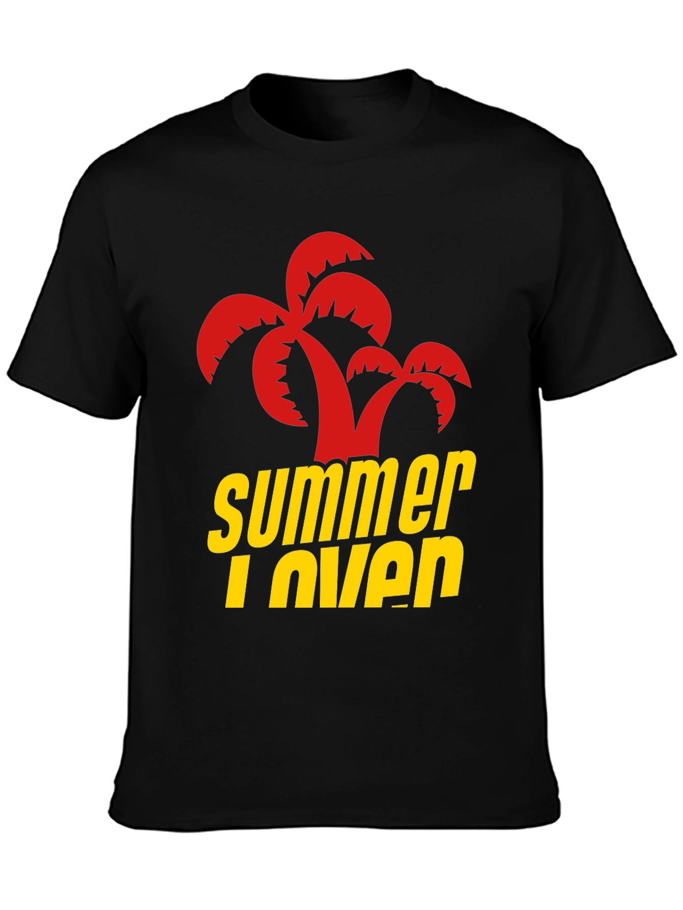 Summer Lover Graphic T-Shirt | Stylish Palm Tree Design