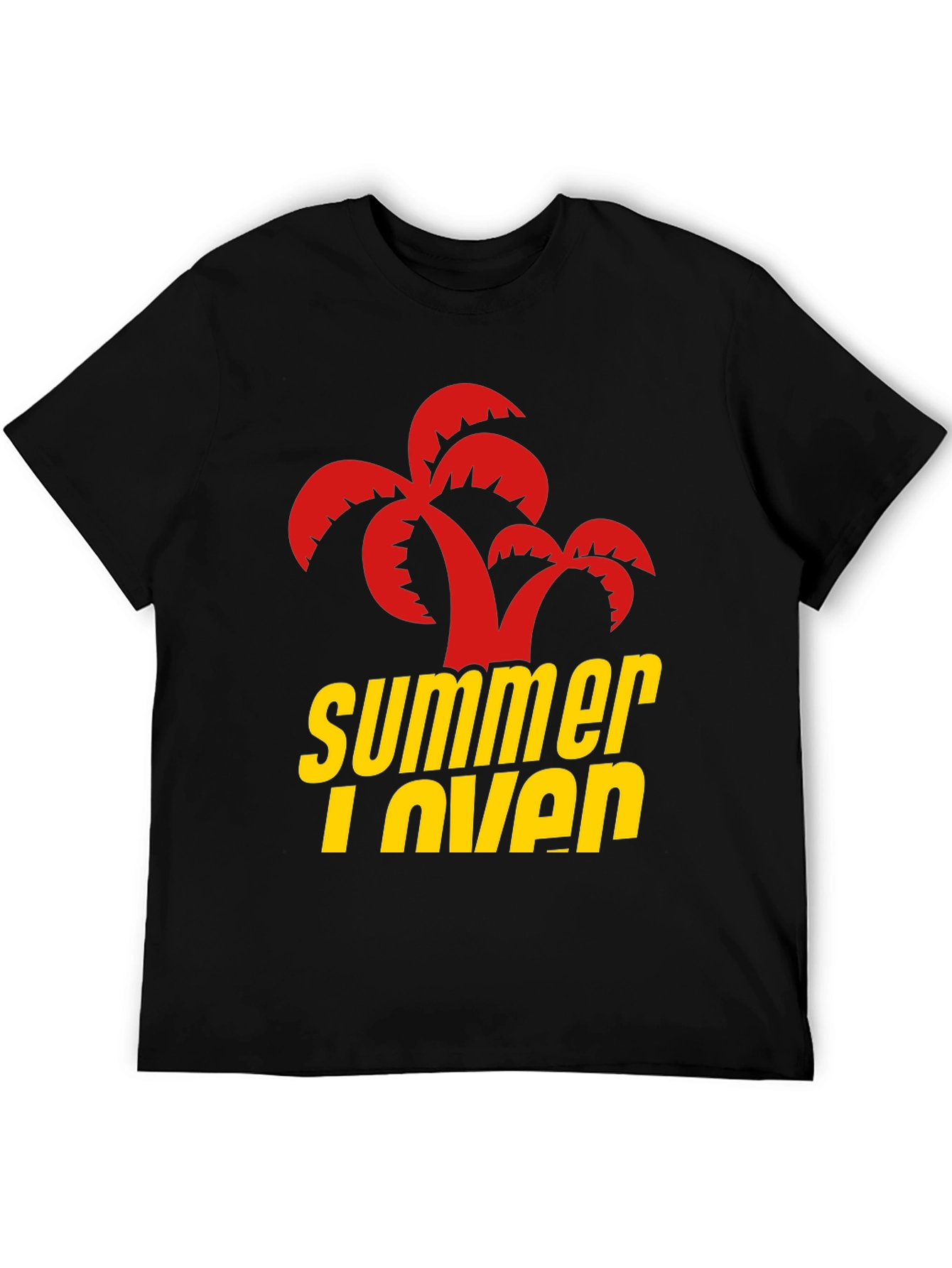 Summer Lover Graphic T-Shirt | Stylish Palm Tree Design
