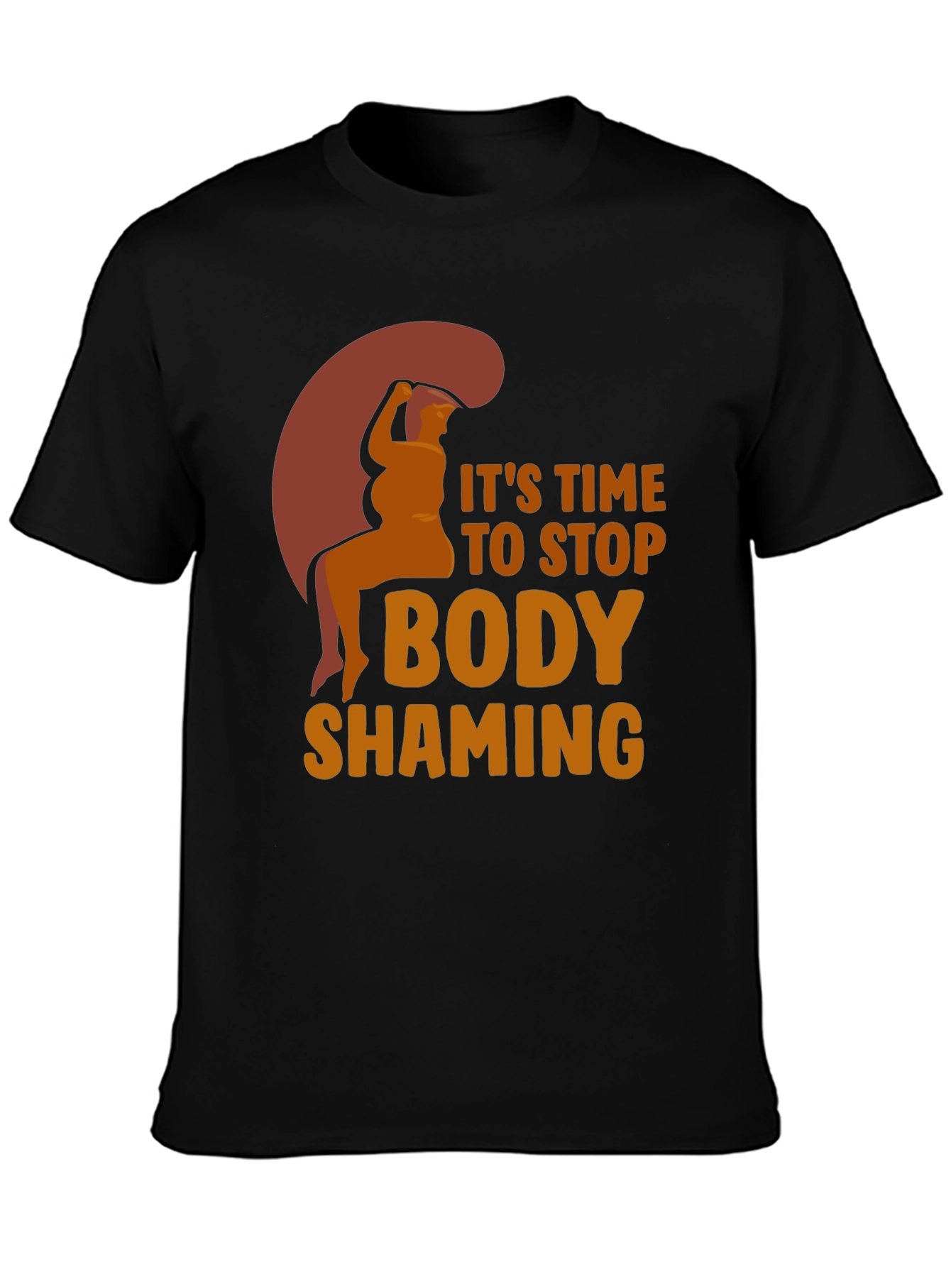 Stop Body Shaming Graphic T-Shirt