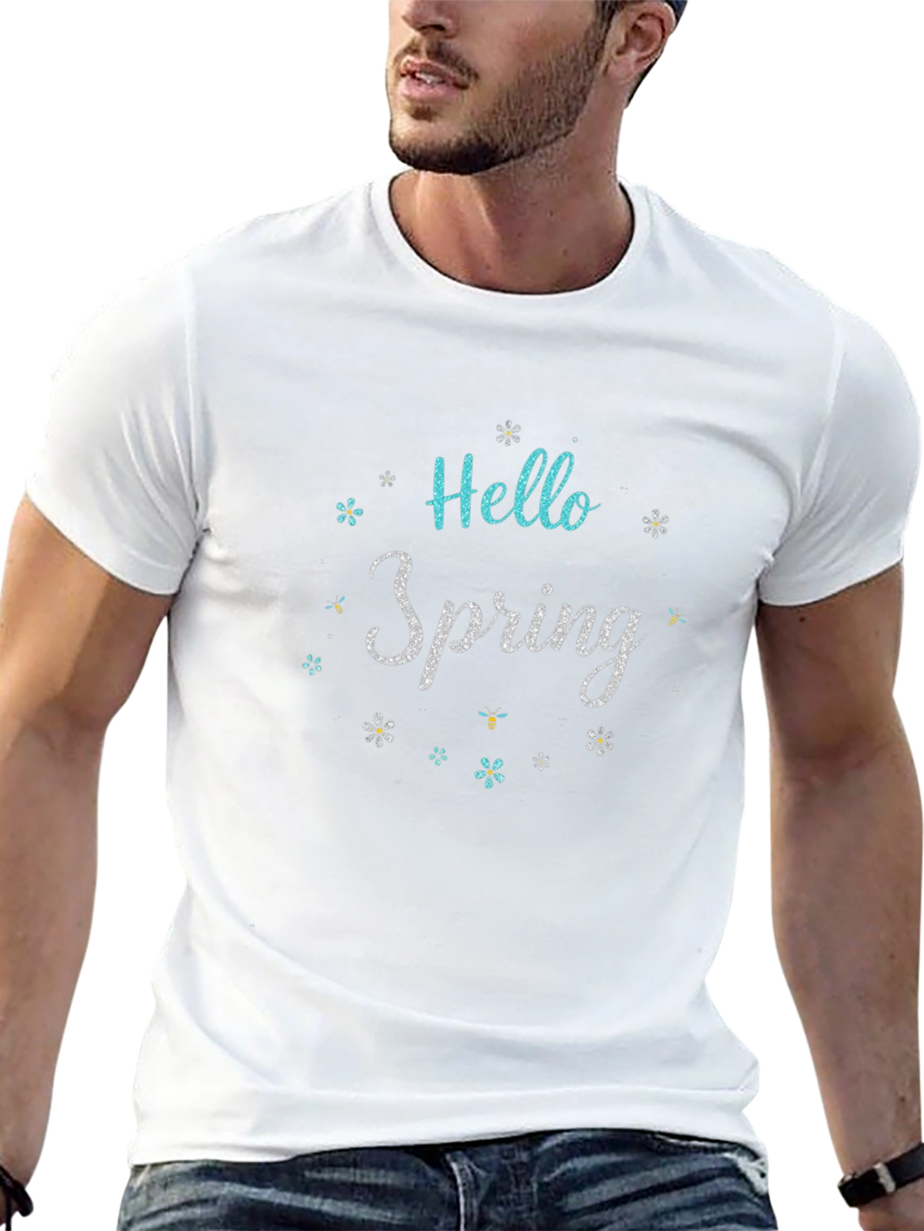 Hello Spring Graphic Tee