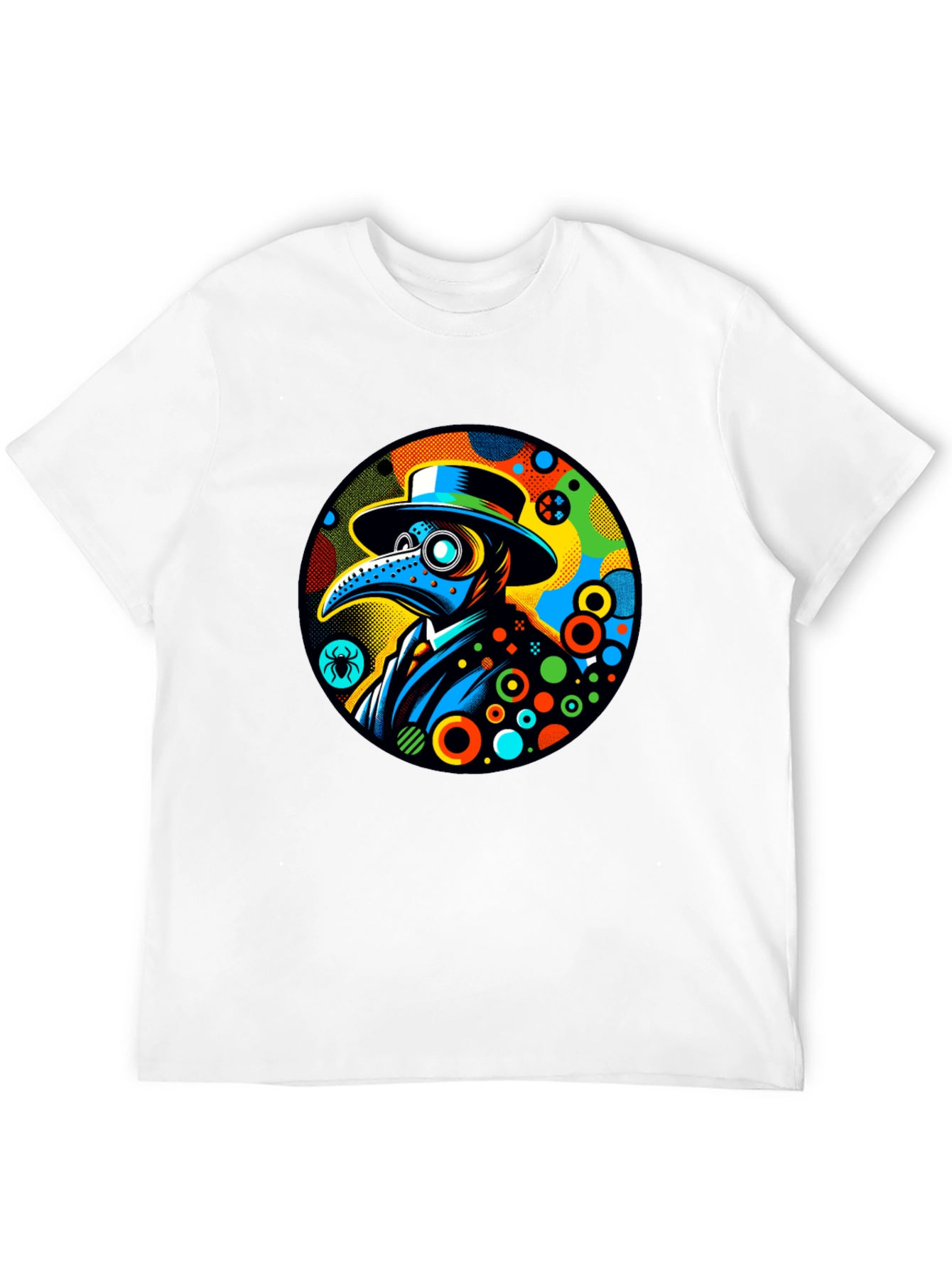 Plague Doctor Graphic Tee - Unique Design