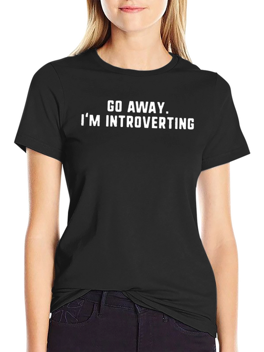 Introverting T-Shirt - Sarcastic Graphic Tee