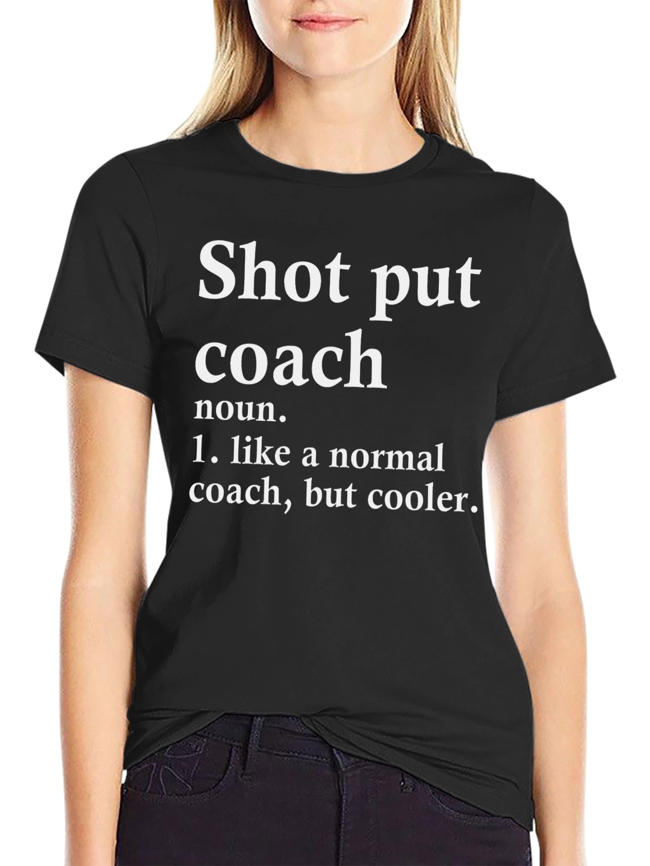 Shot Put Coach Definition T-Shirt