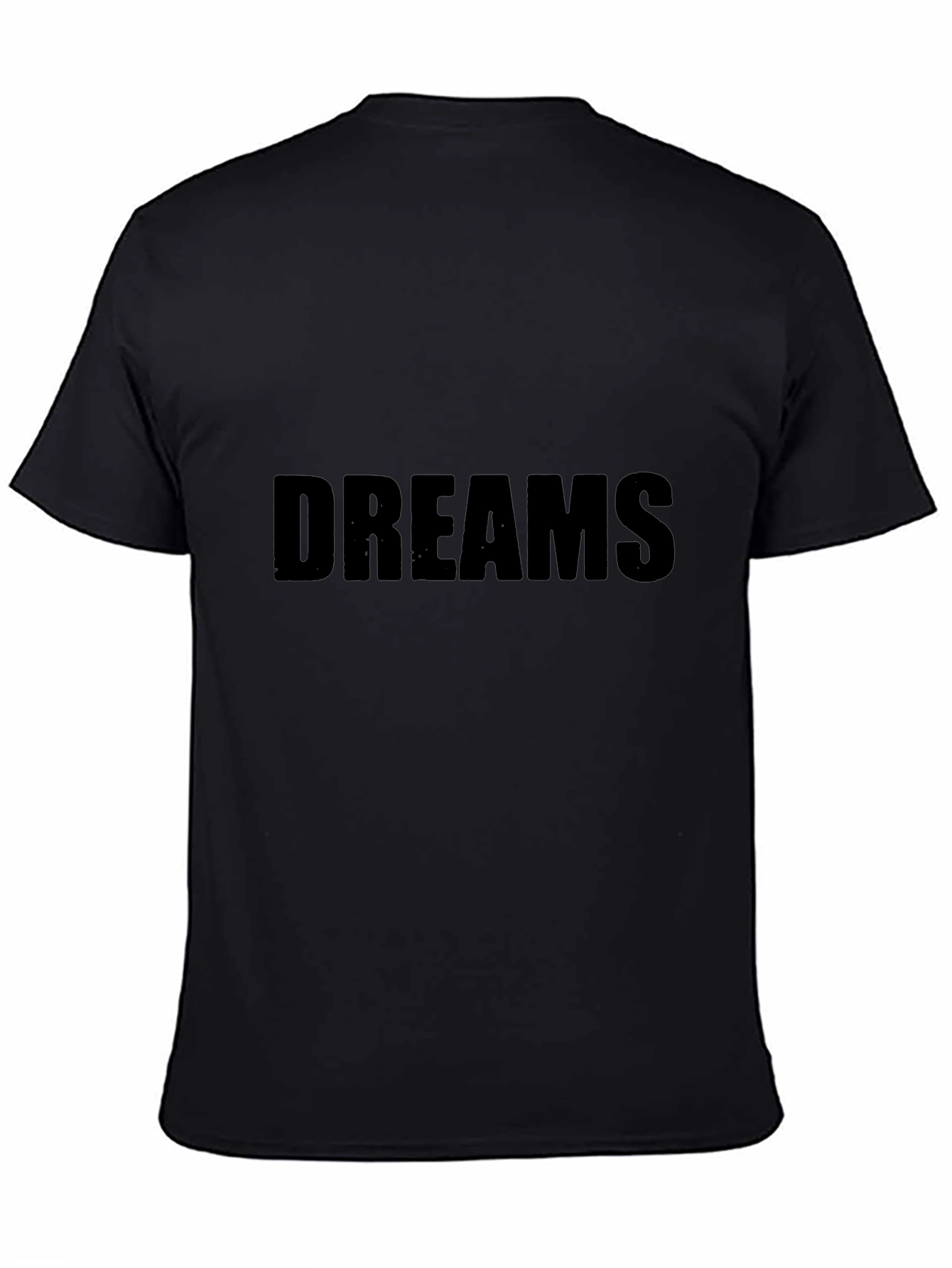 Dreams Black T-Shirt - Stylish and Comfortable