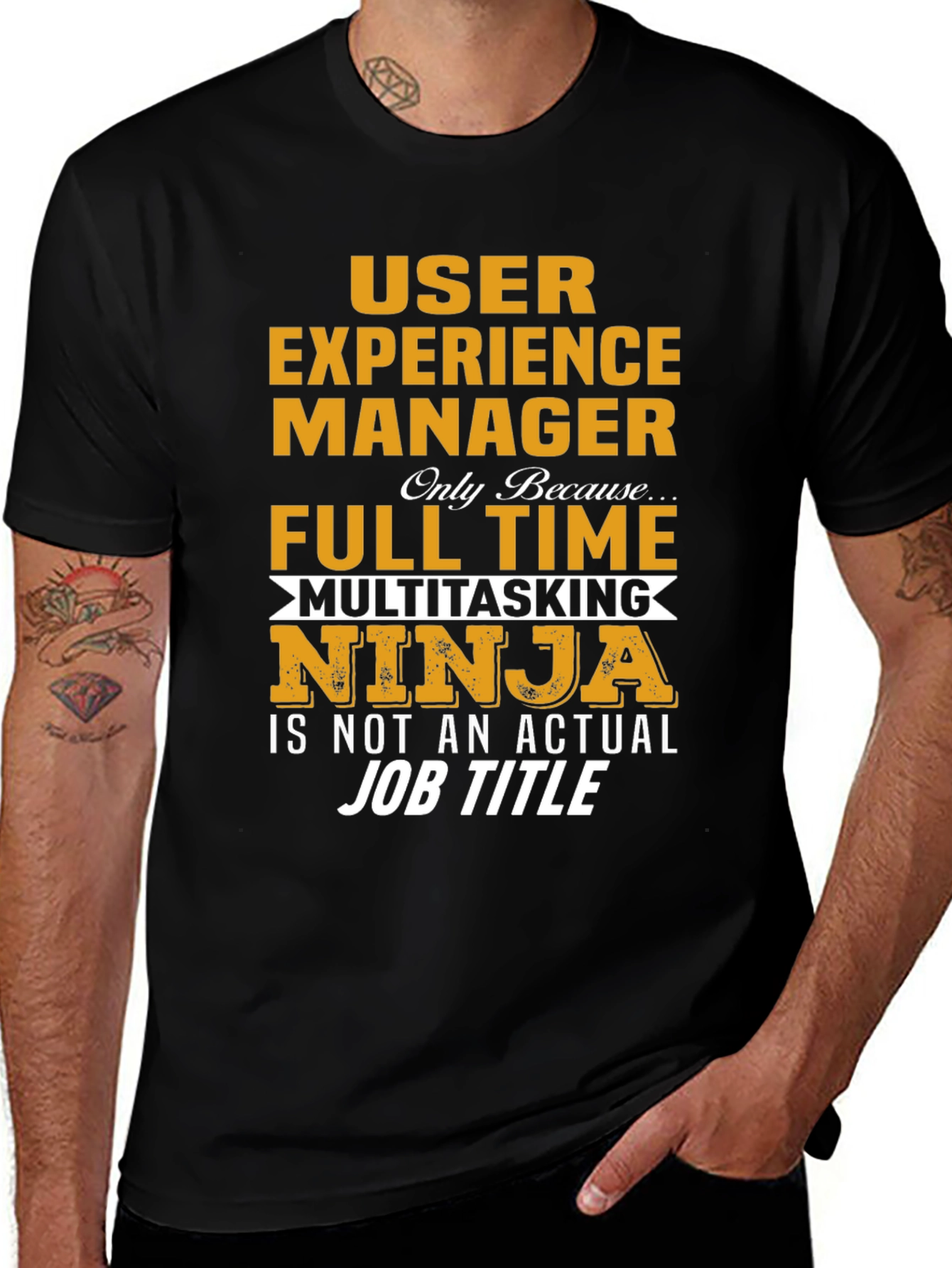 User Experience Manager Novelty T-Shirt