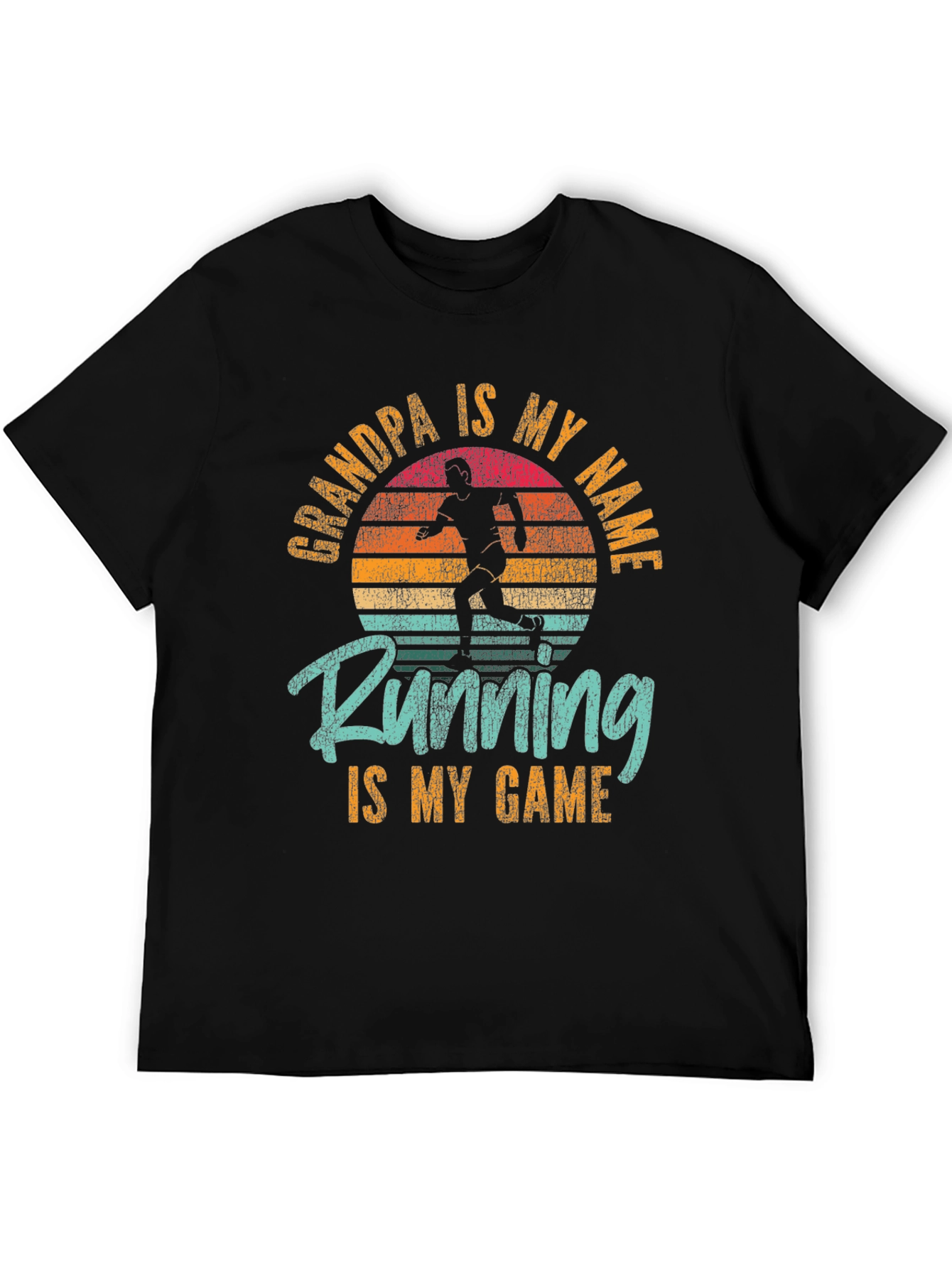 Grandpa Running T-Shirt - Funny Runners Tee