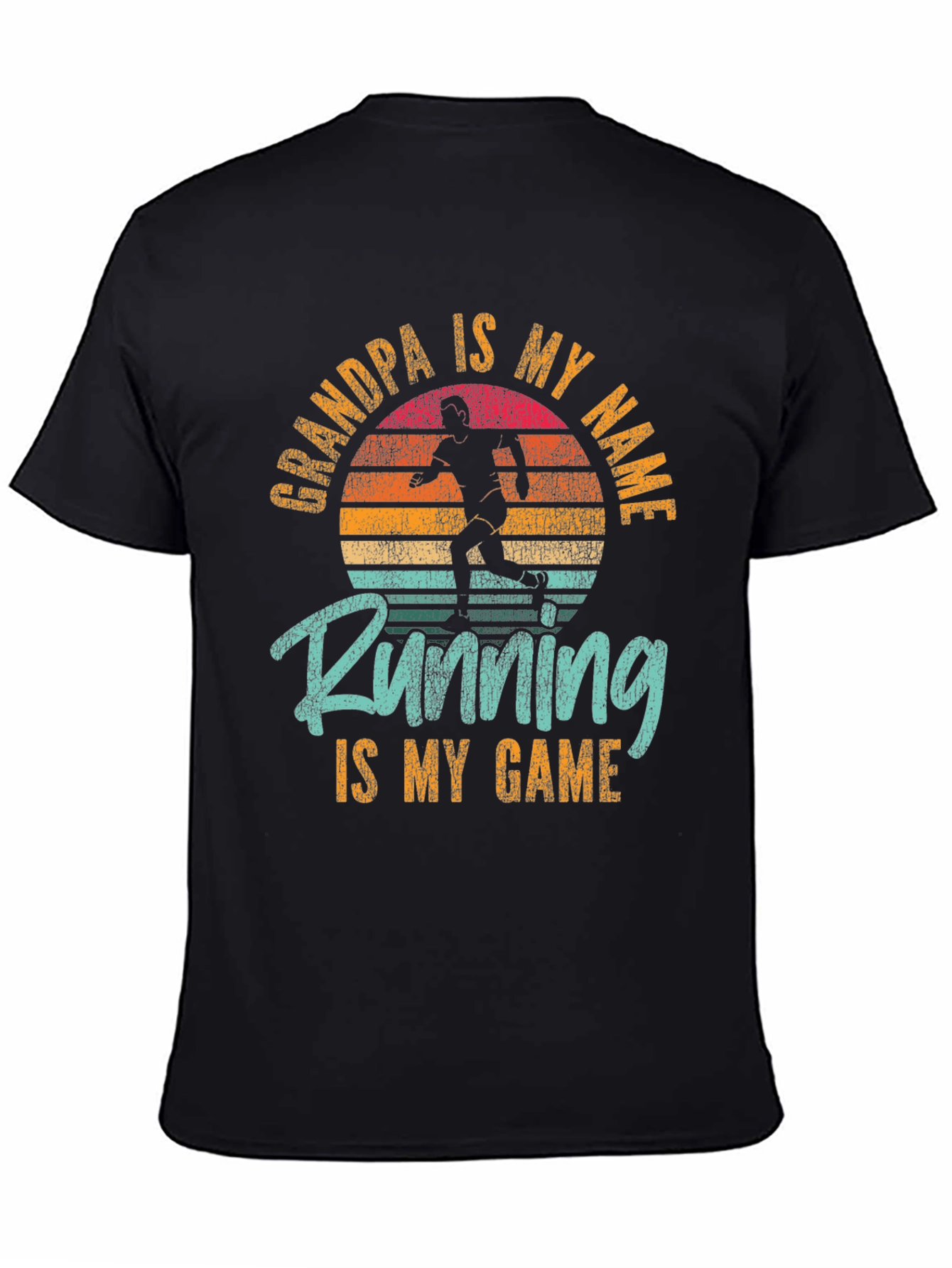 Grandpa Running T-Shirt - Funny Runners Tee