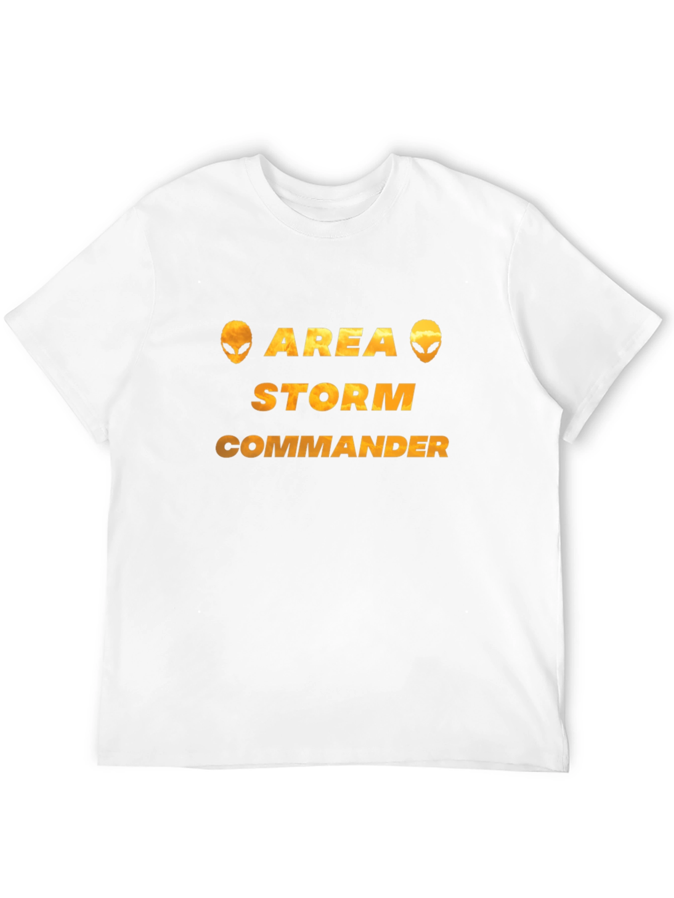 Area Storm Commander Black Graphic T-Shirt