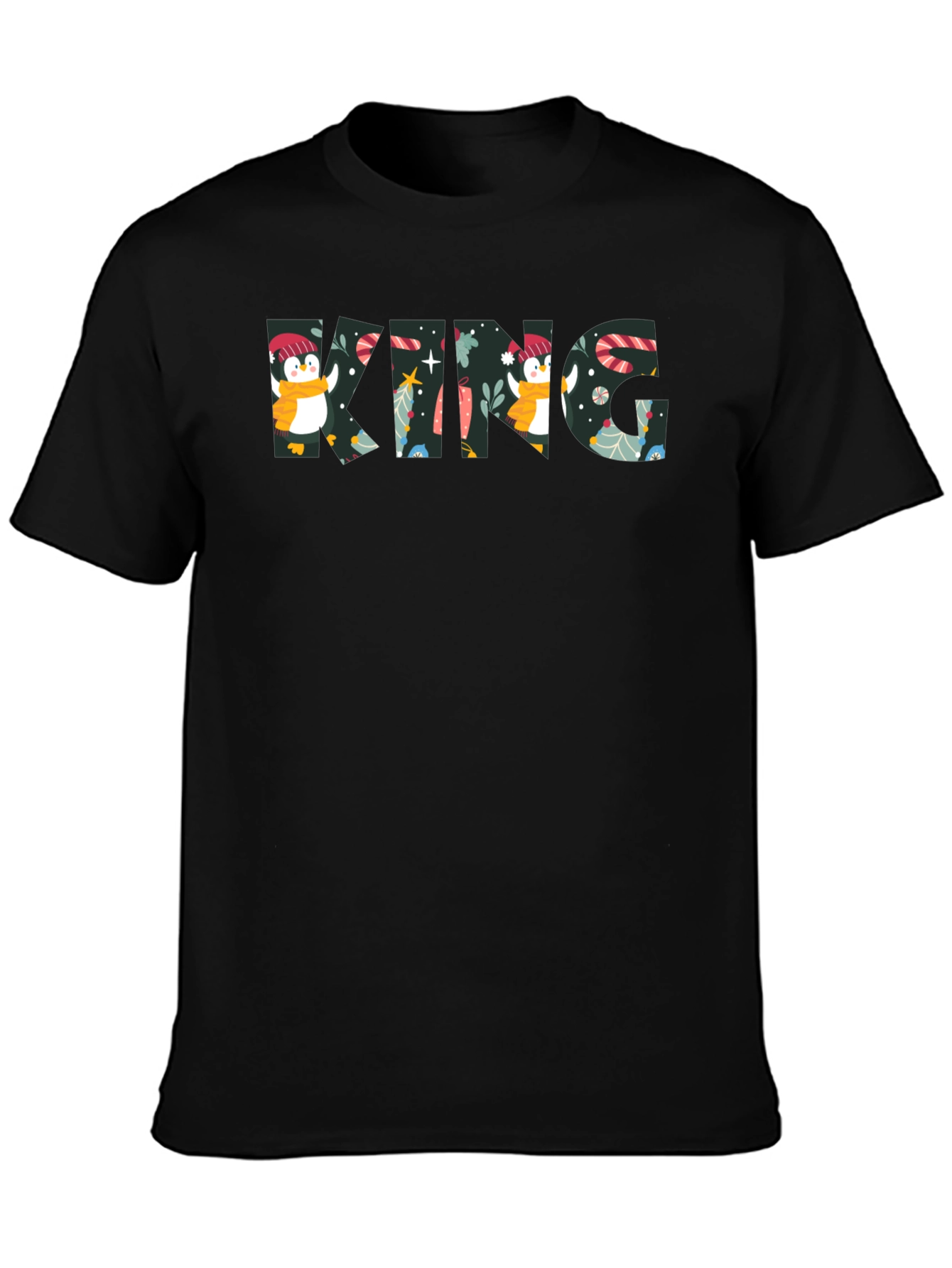 King Penguin Holiday Graphic Tee