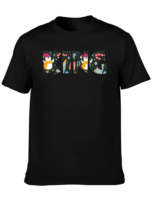 King Penguin Holiday Graphic Tee