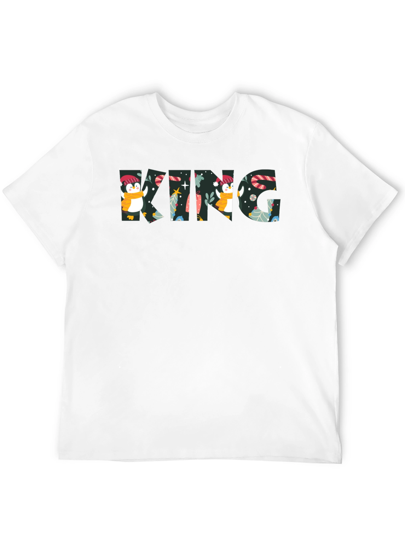 King Penguin Holiday Graphic Tee
