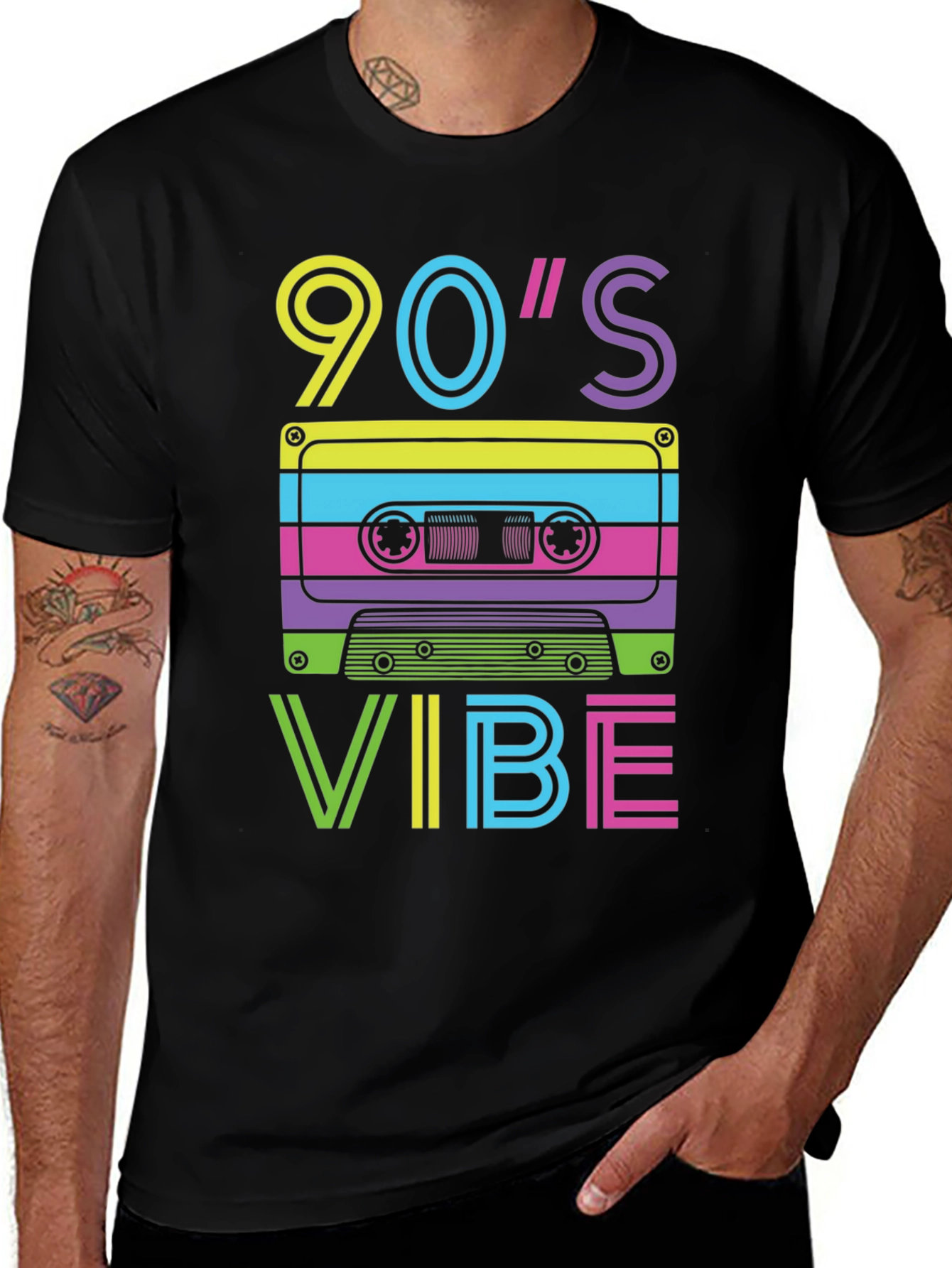 90s Vibe Retro Cassette T-Shirt