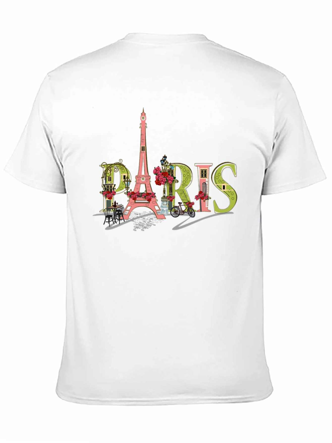 Paris Graphic T-Shirt - Eiffel Tower