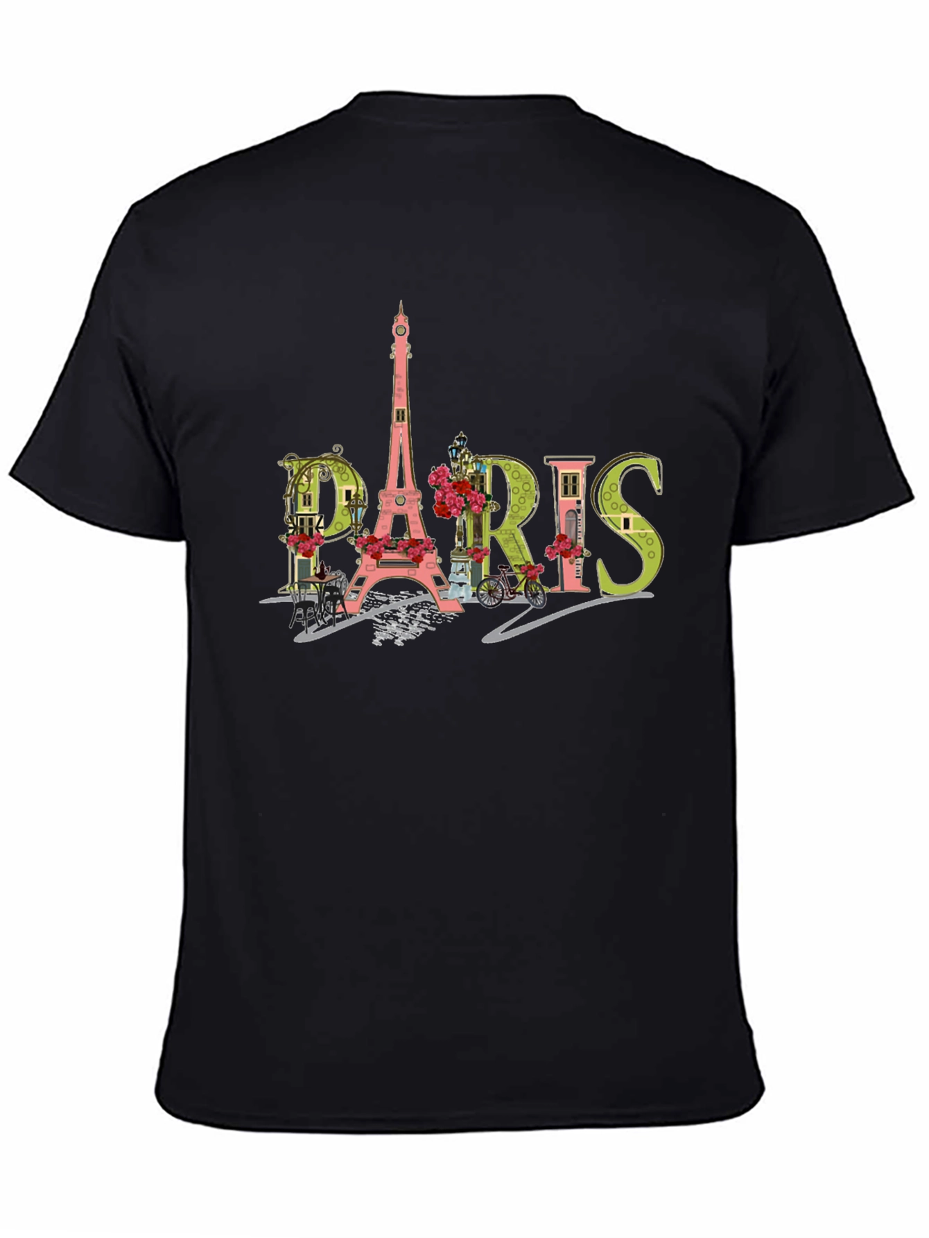 Paris Graphic T-Shirt - Eiffel Tower