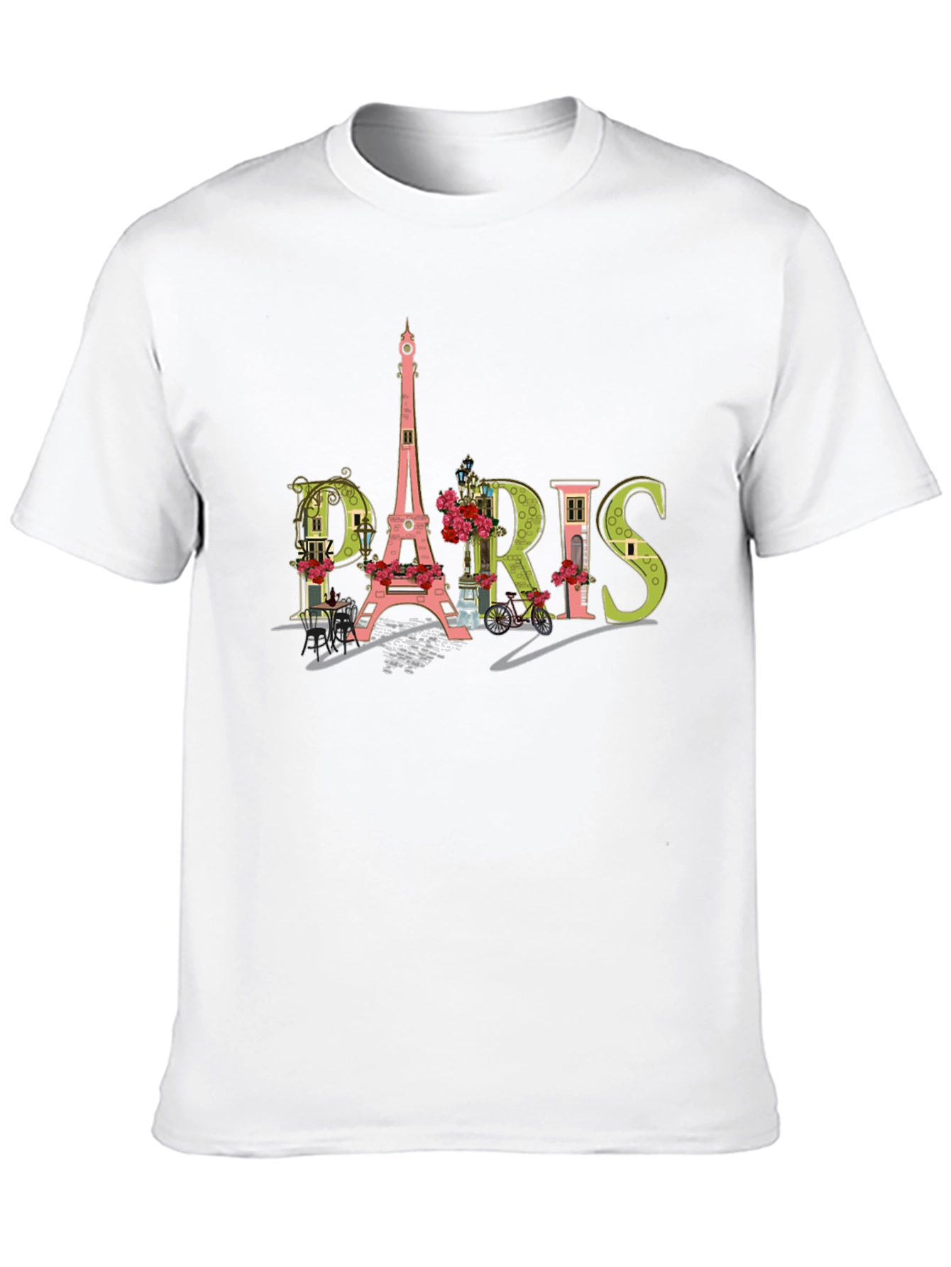 Paris Graphic T-Shirt - Eiffel Tower