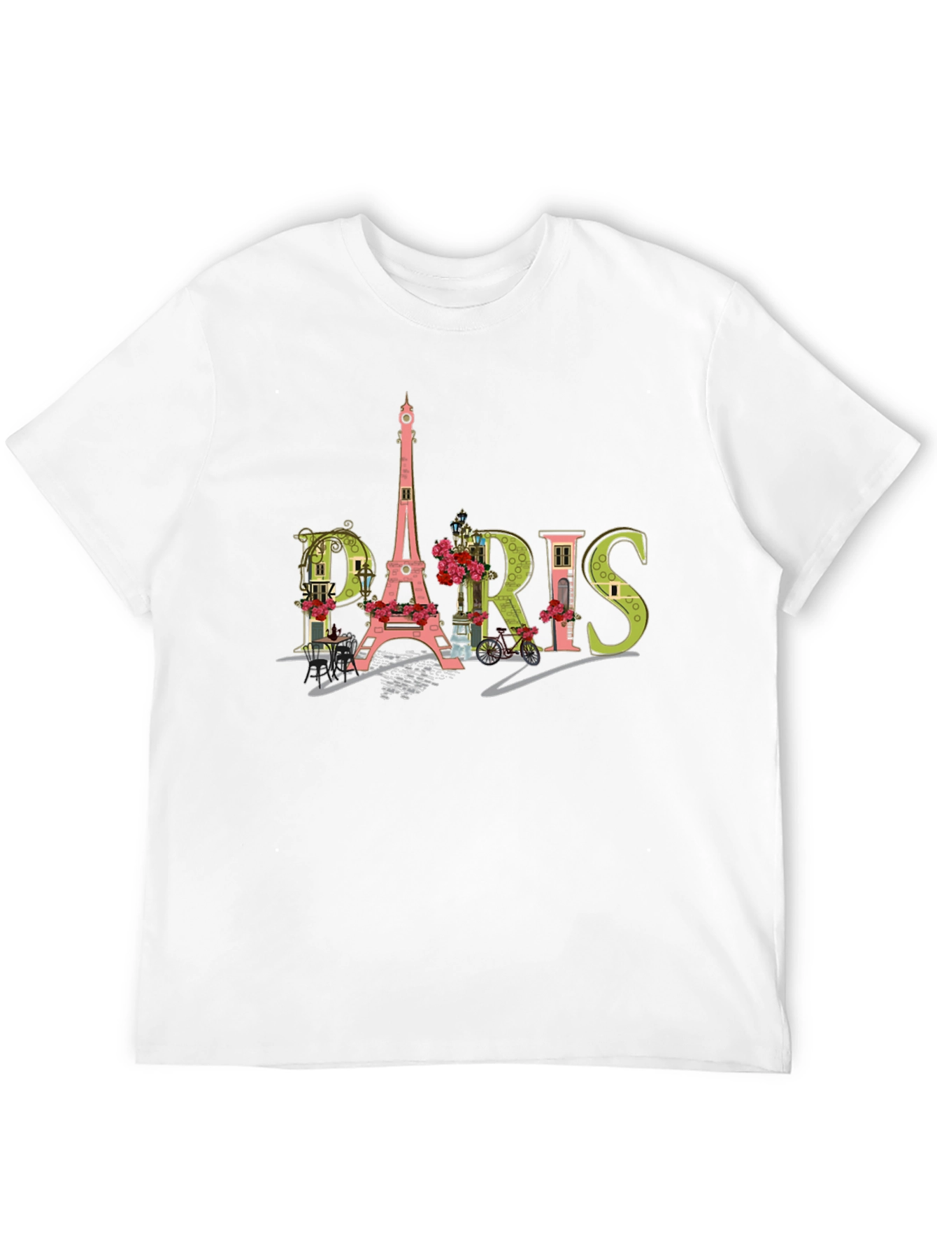Paris Graphic T-Shirt - Eiffel Tower