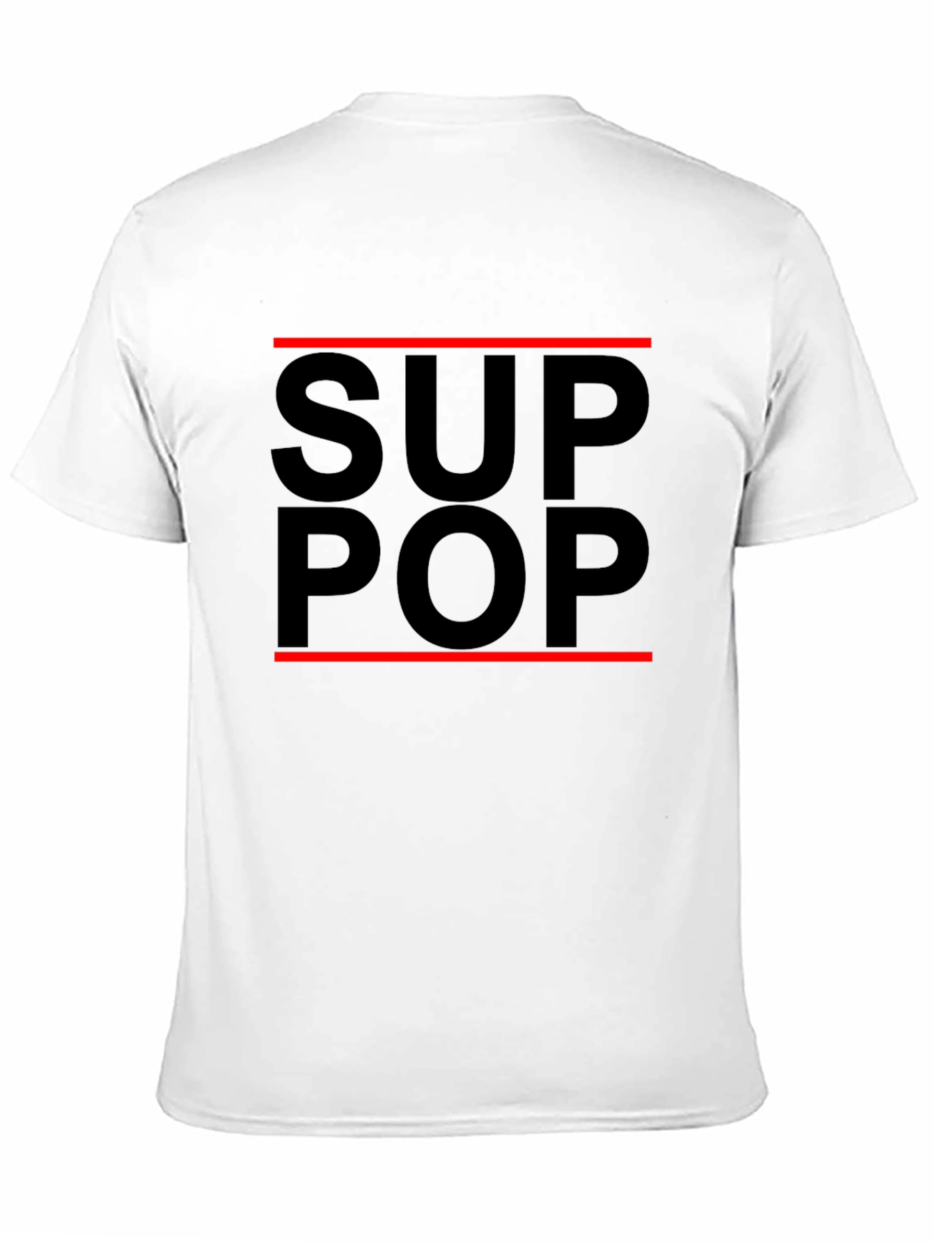 Sup Pop Graphic T-Shirt - Trendy Casual Wear