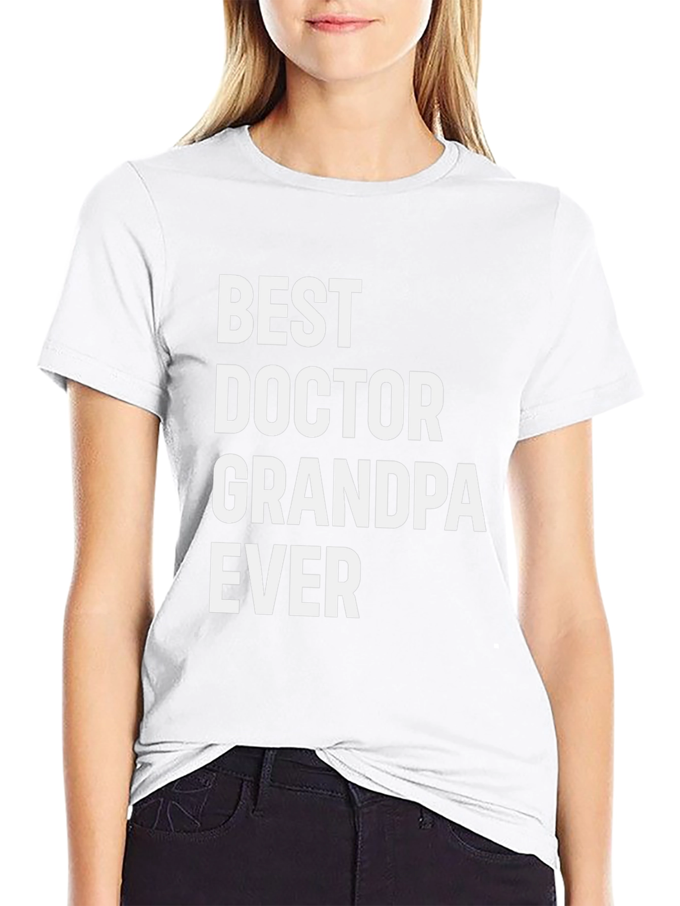 Best Doctor Grandpa Ever - Novelty T-Shirt