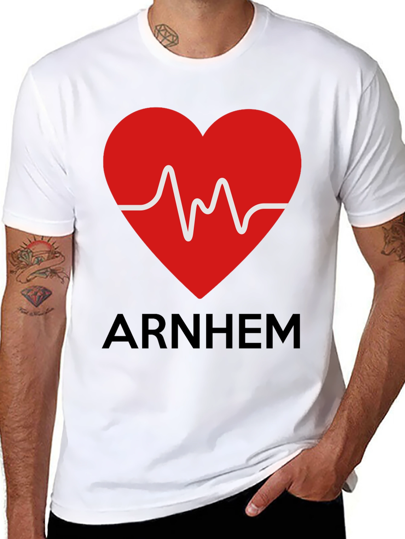 Arnhem Heartbeat T-Shirt - Love for Arnhem
