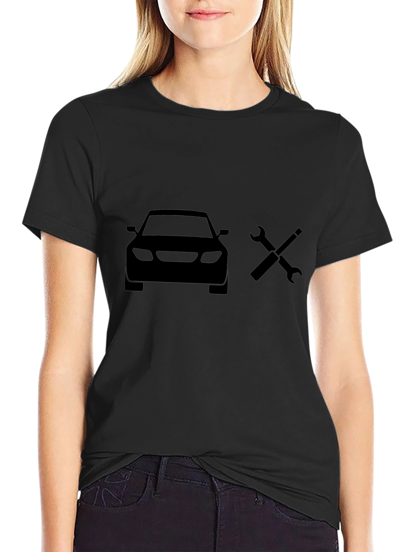 Car Repair T-Shirt - Black Automotive Mechanic Tee