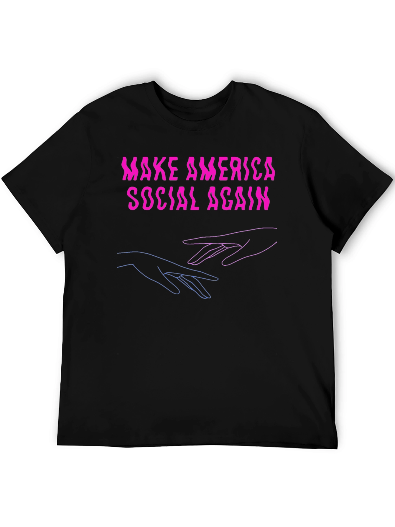Make America Social Again Graphic T-Shirt
