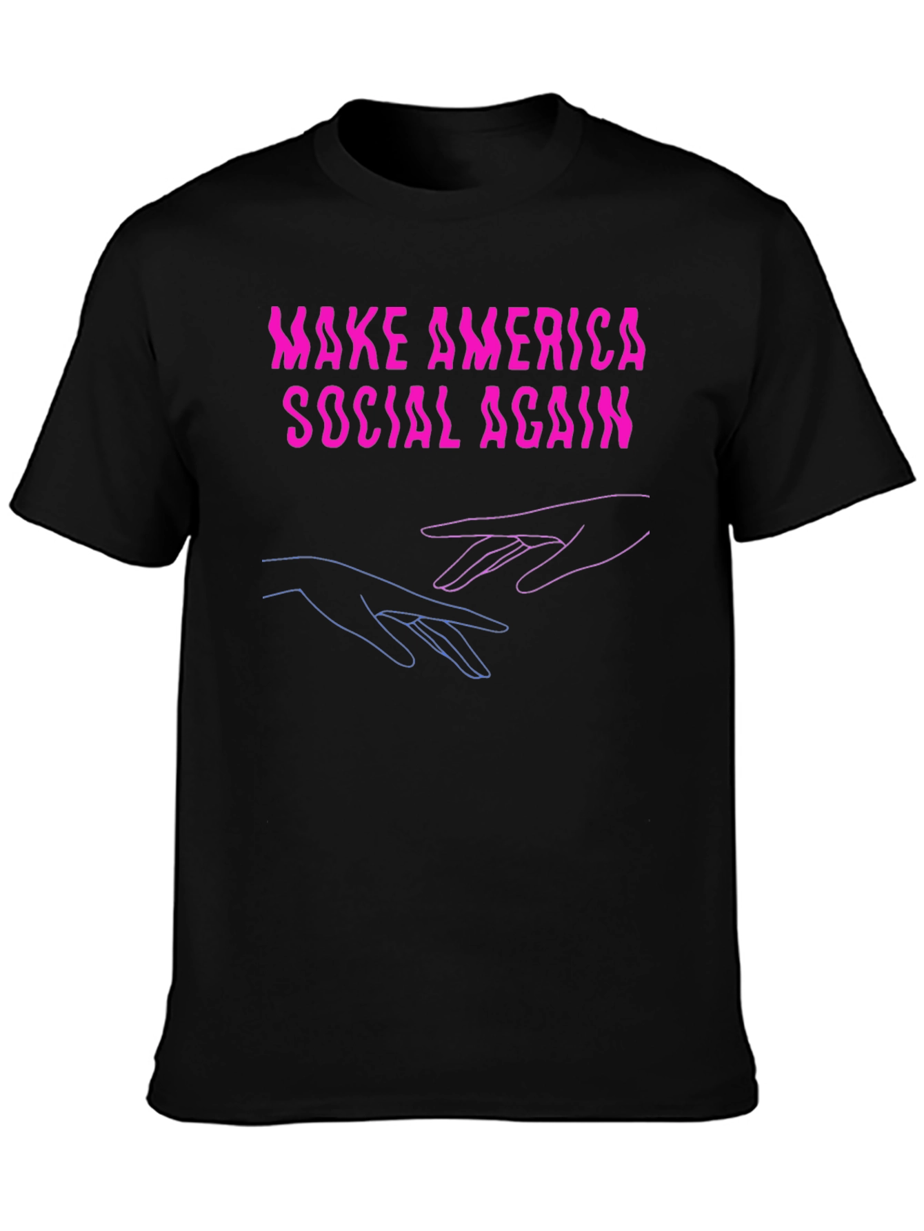 Make America Social Again Graphic T-Shirt