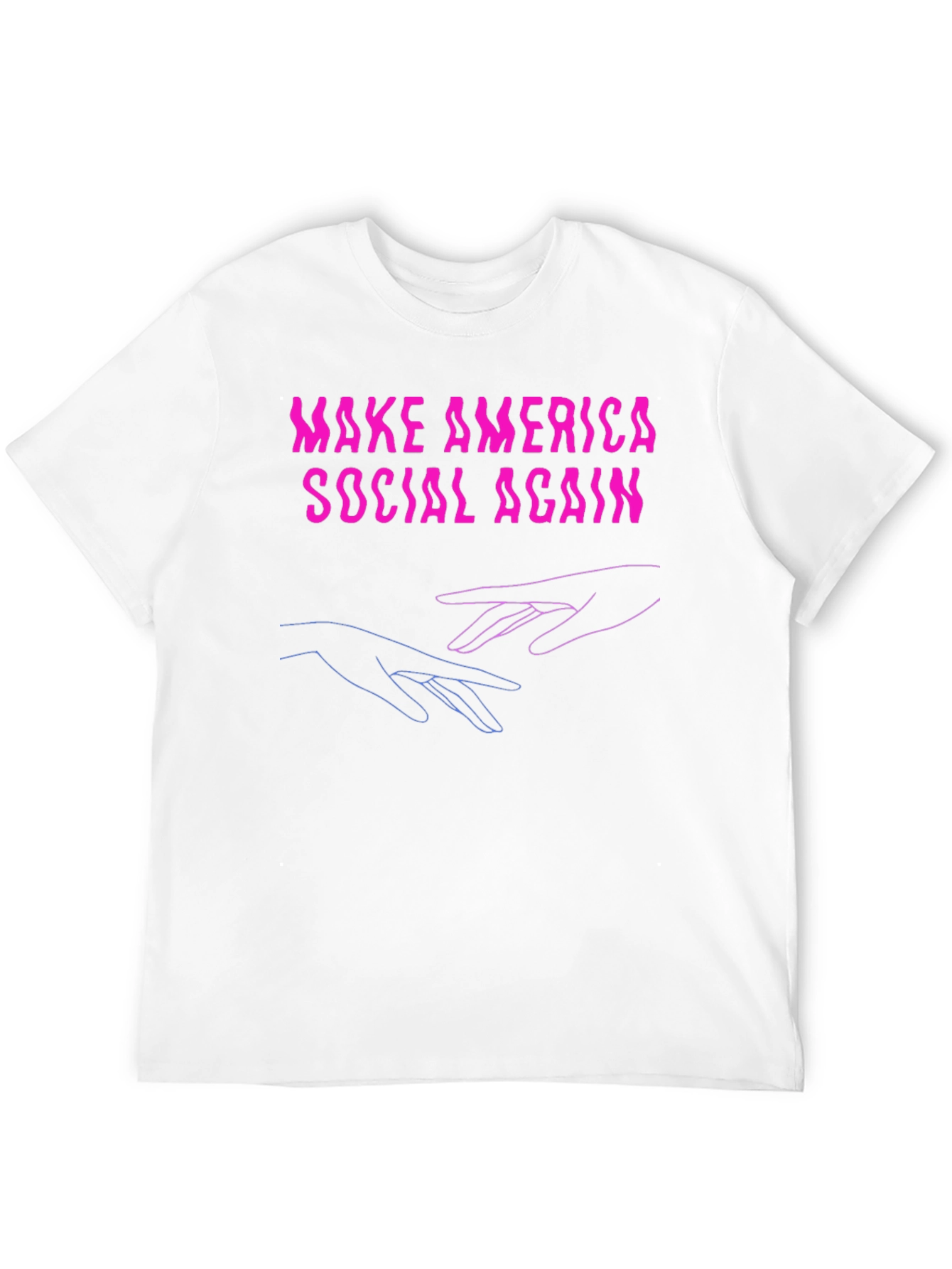Make America Social Again Graphic T-Shirt