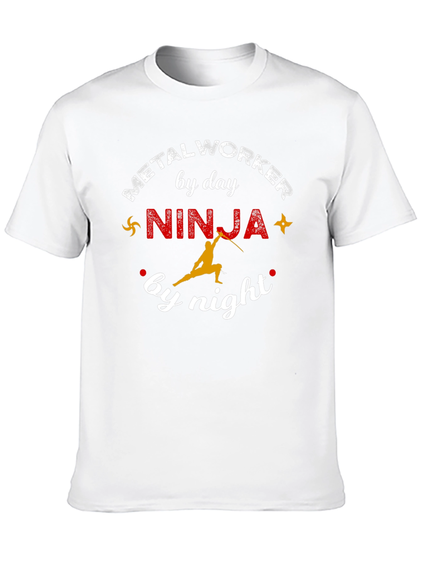 Metalworker Ninja Graphic T-Shirt
