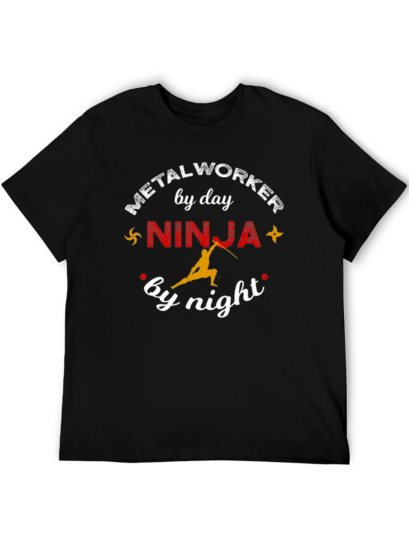 Metalworker Ninja Graphic T-Shirt