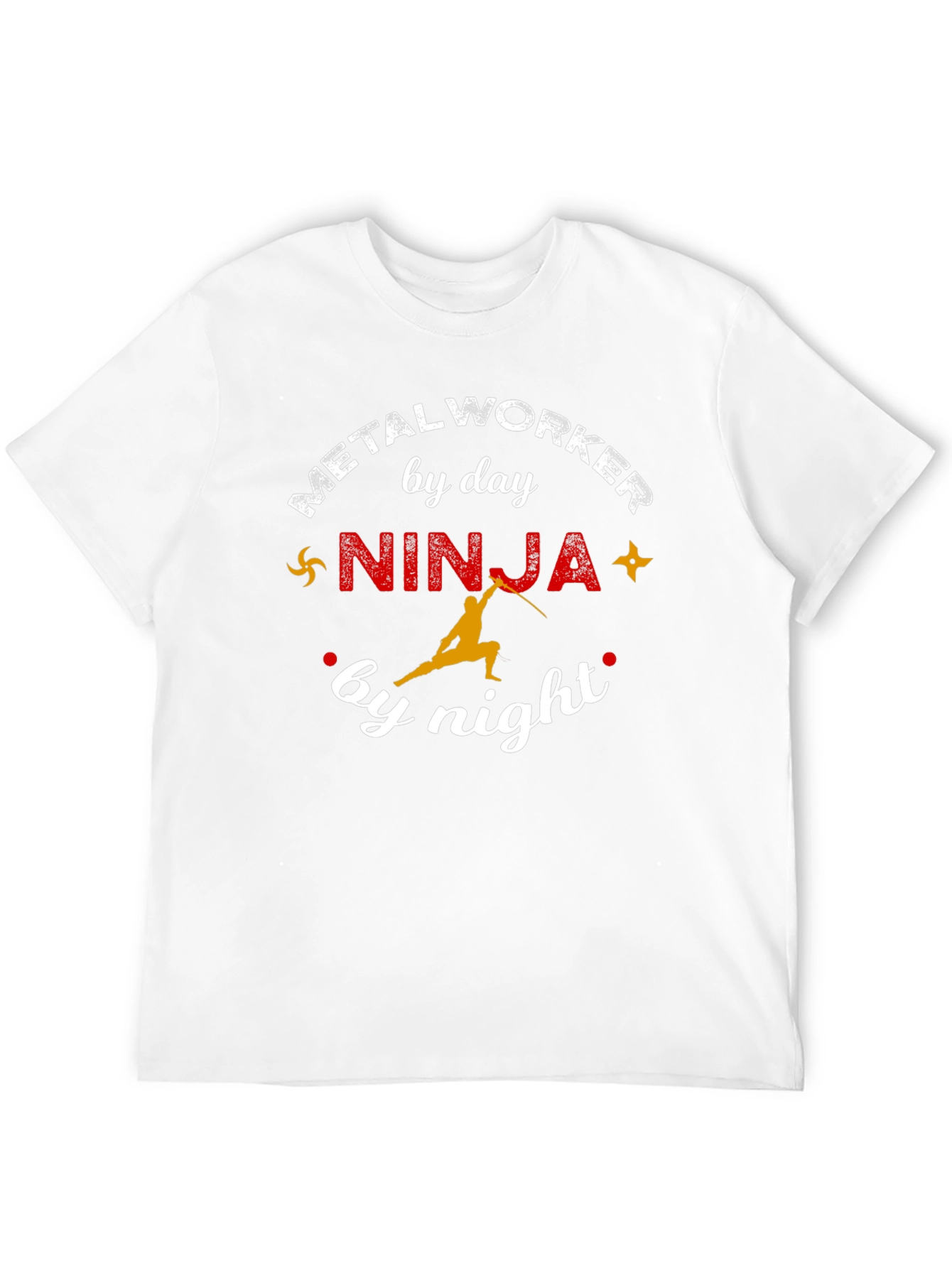Metalworker Ninja Graphic T-Shirt