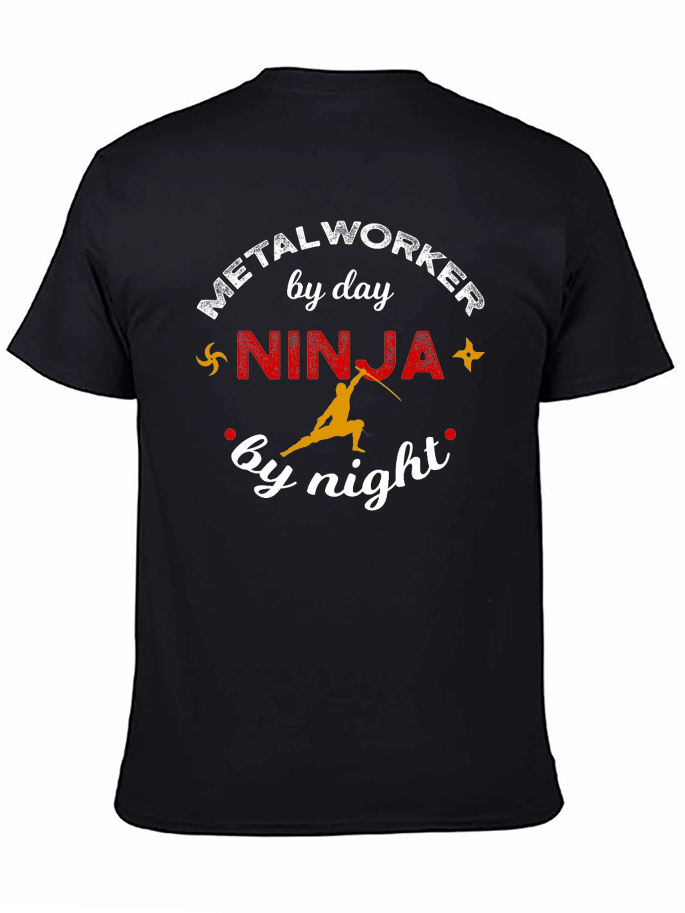 Metalworker Ninja Graphic T-Shirt