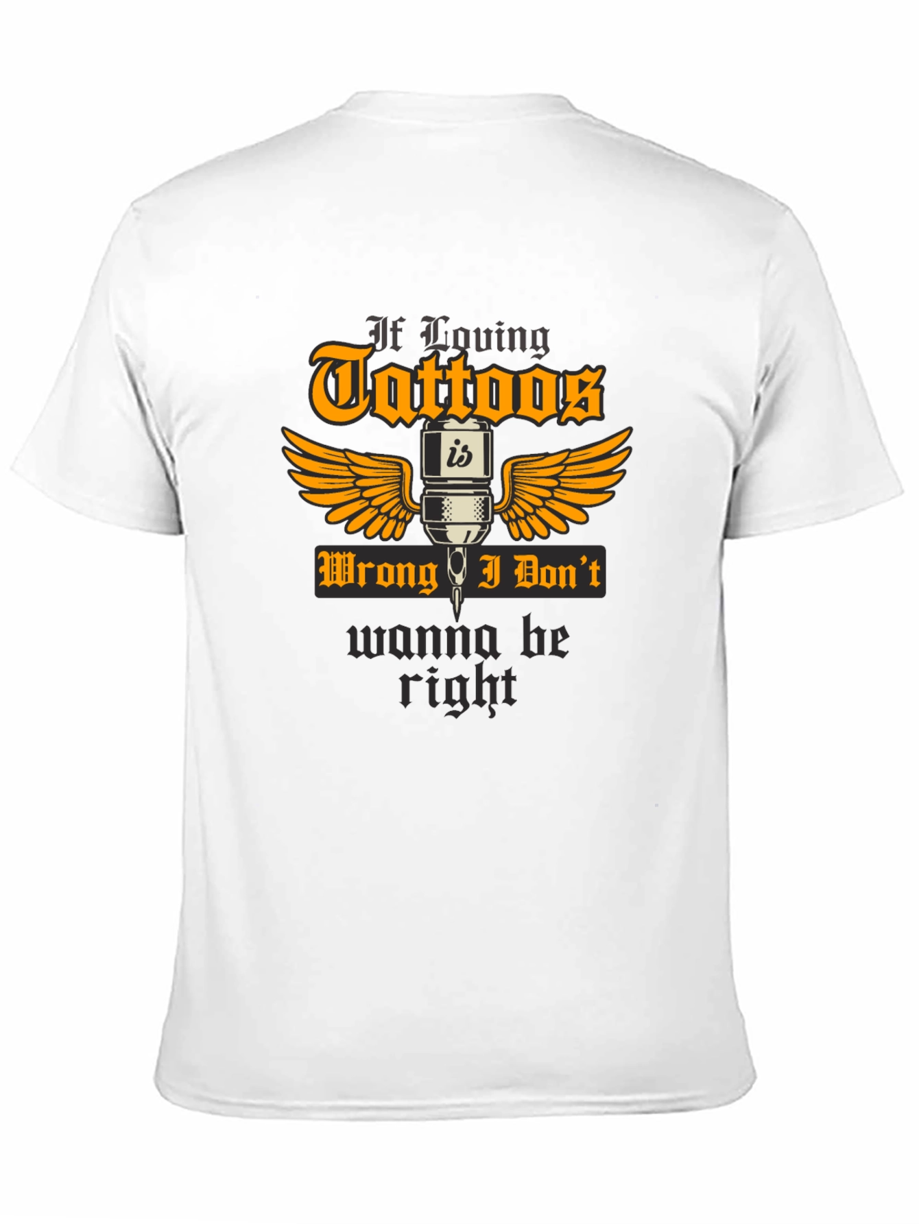 Tattoo Lovers Black Graphic T-Shirt