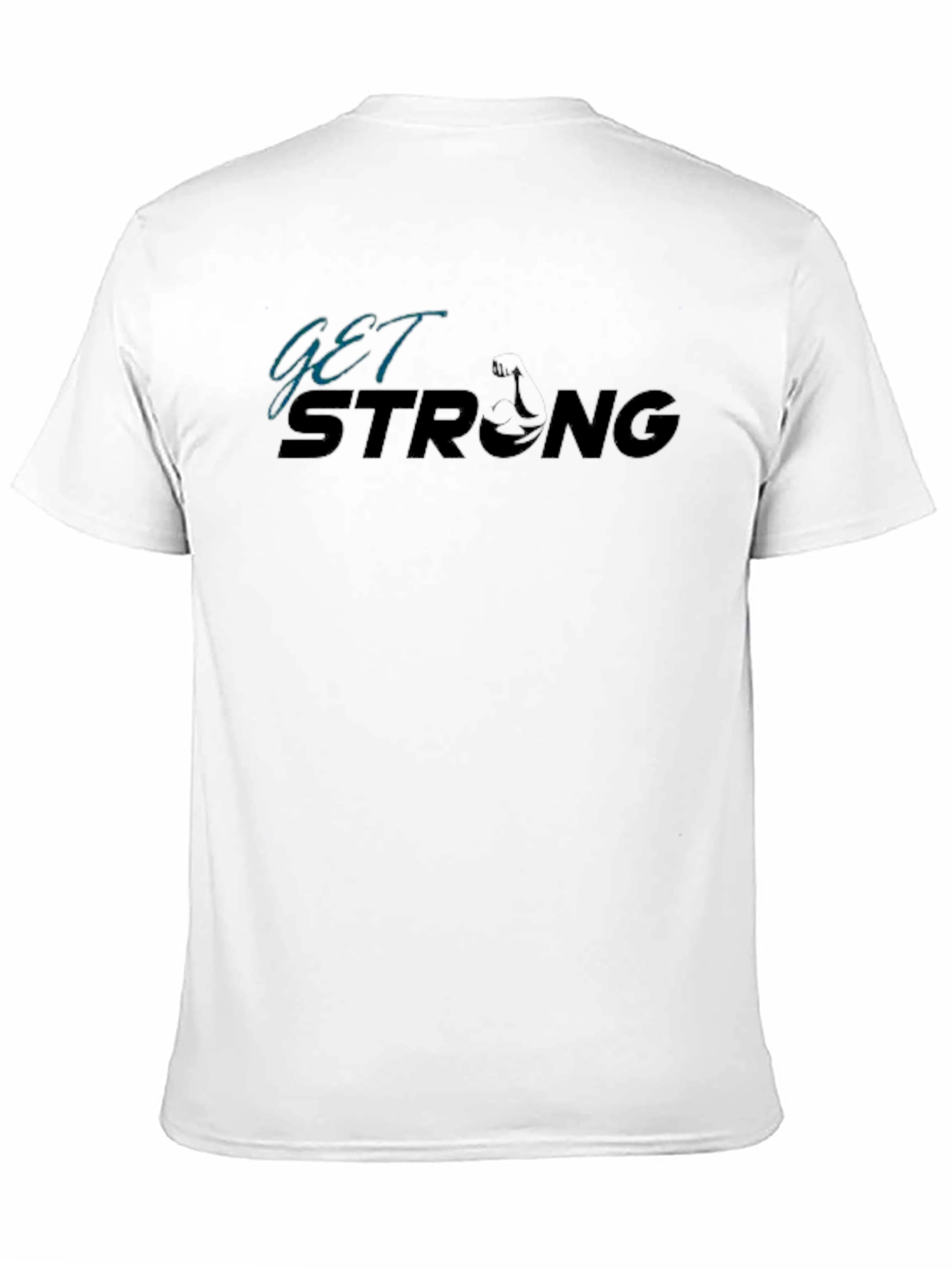 Get Strong Graphic T-Shirt - Black