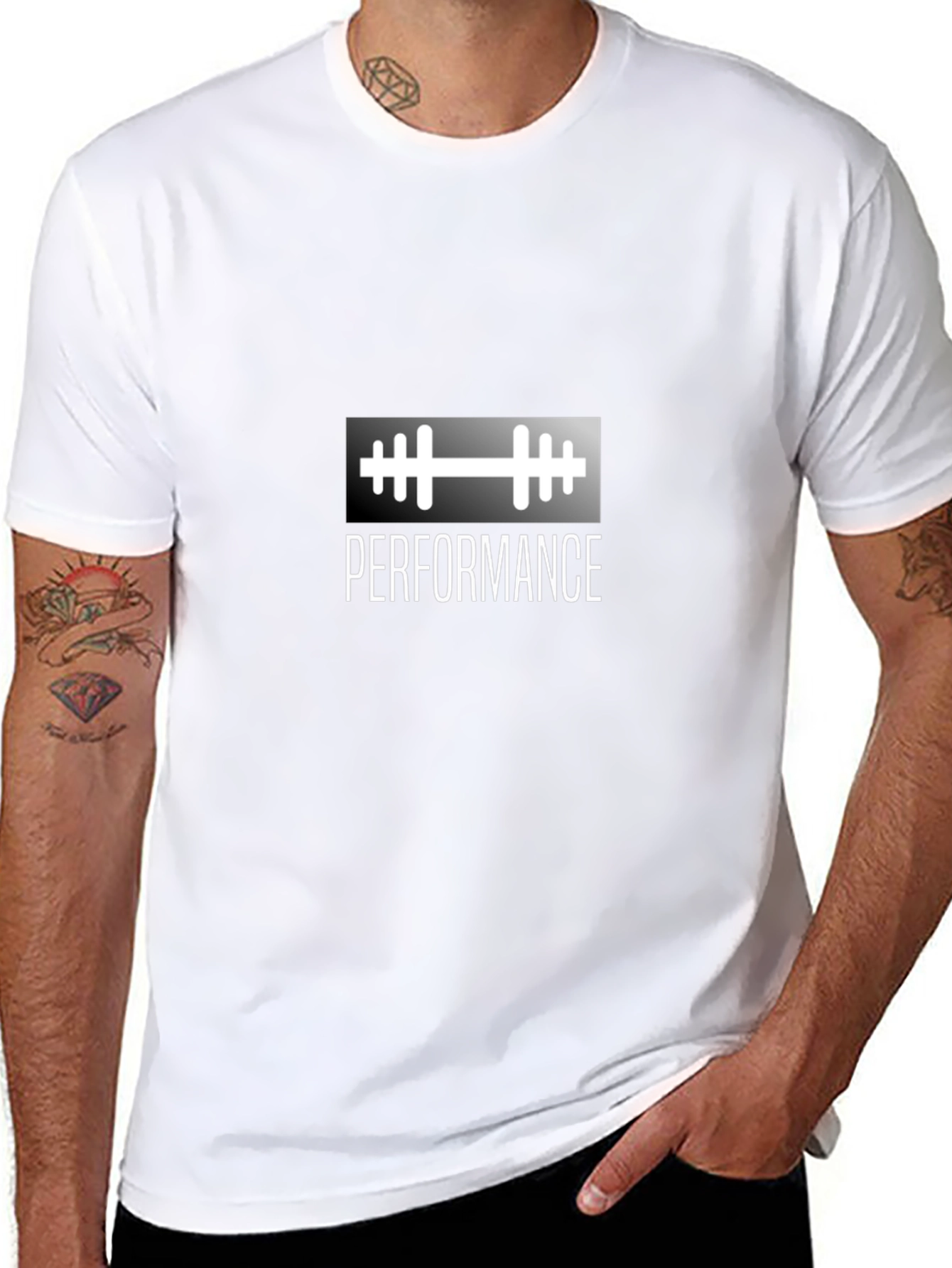Performance Gym Black T-Shirt